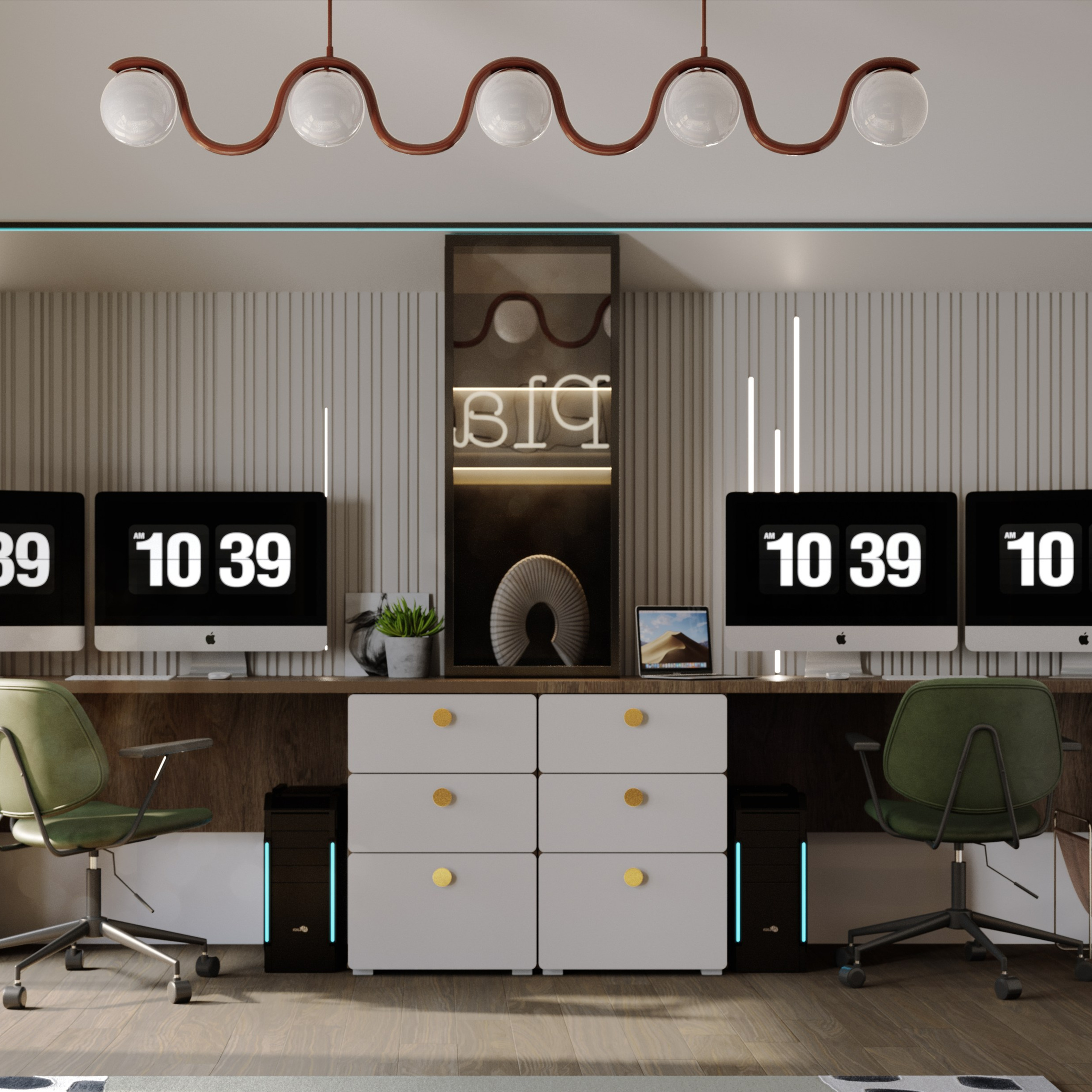 Study «Papyrus Ancien». Портфолио 3D визуализатора