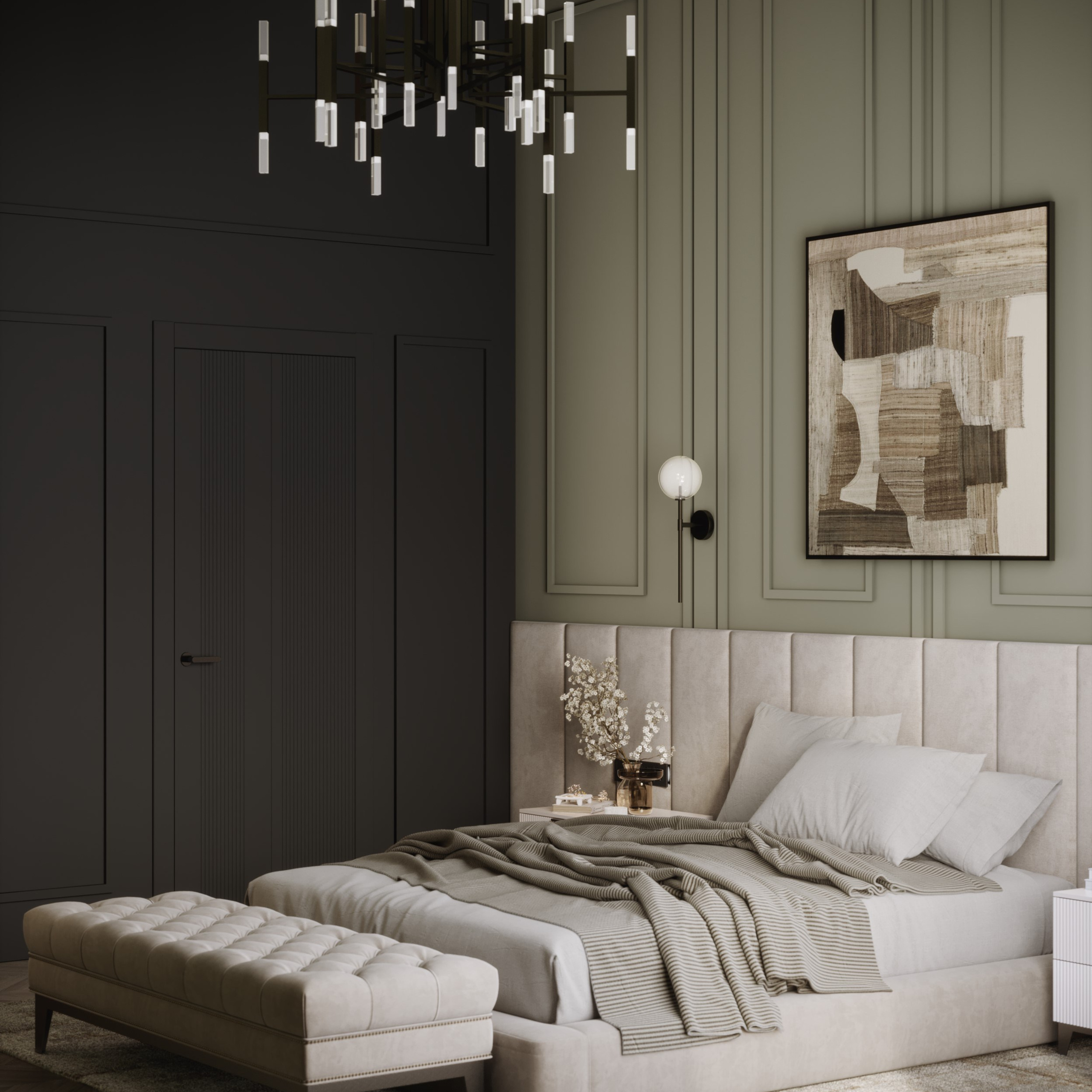 Kitchen «L'Art Culinaire». Портфолио 3D визуализатора