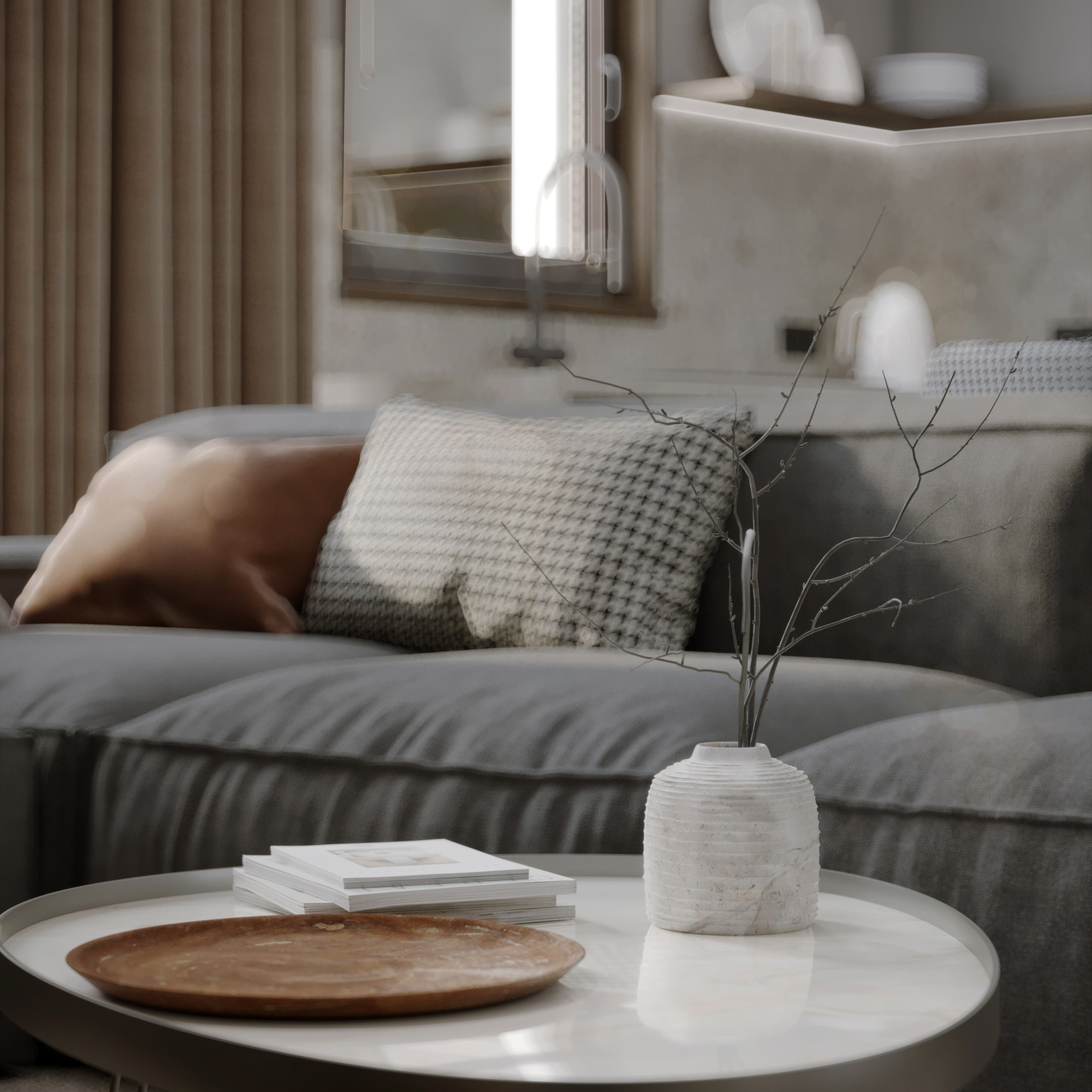 Kitchen «L'Art Culinaire». Портфолио 3D визуализатора