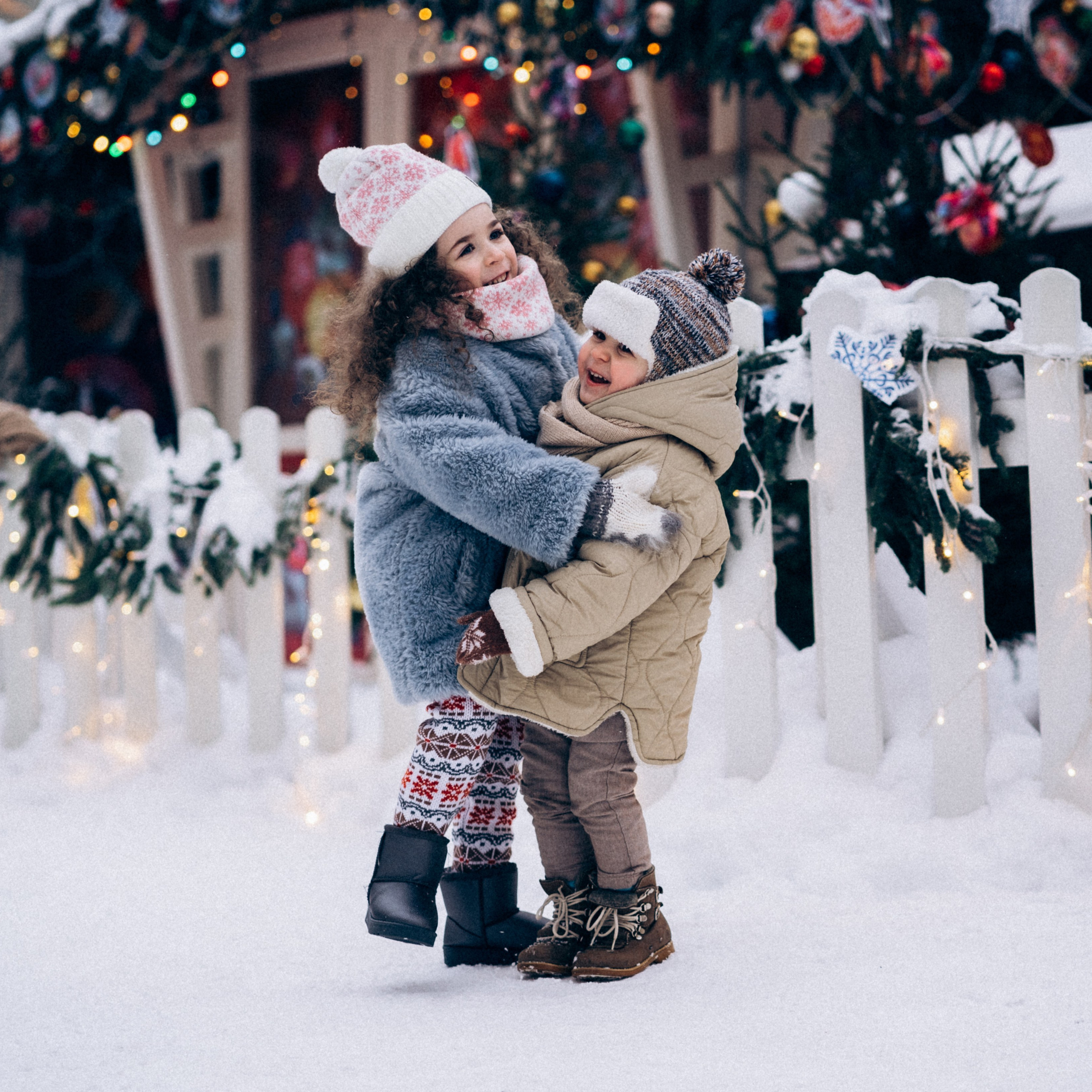 Мороз кусает щечки