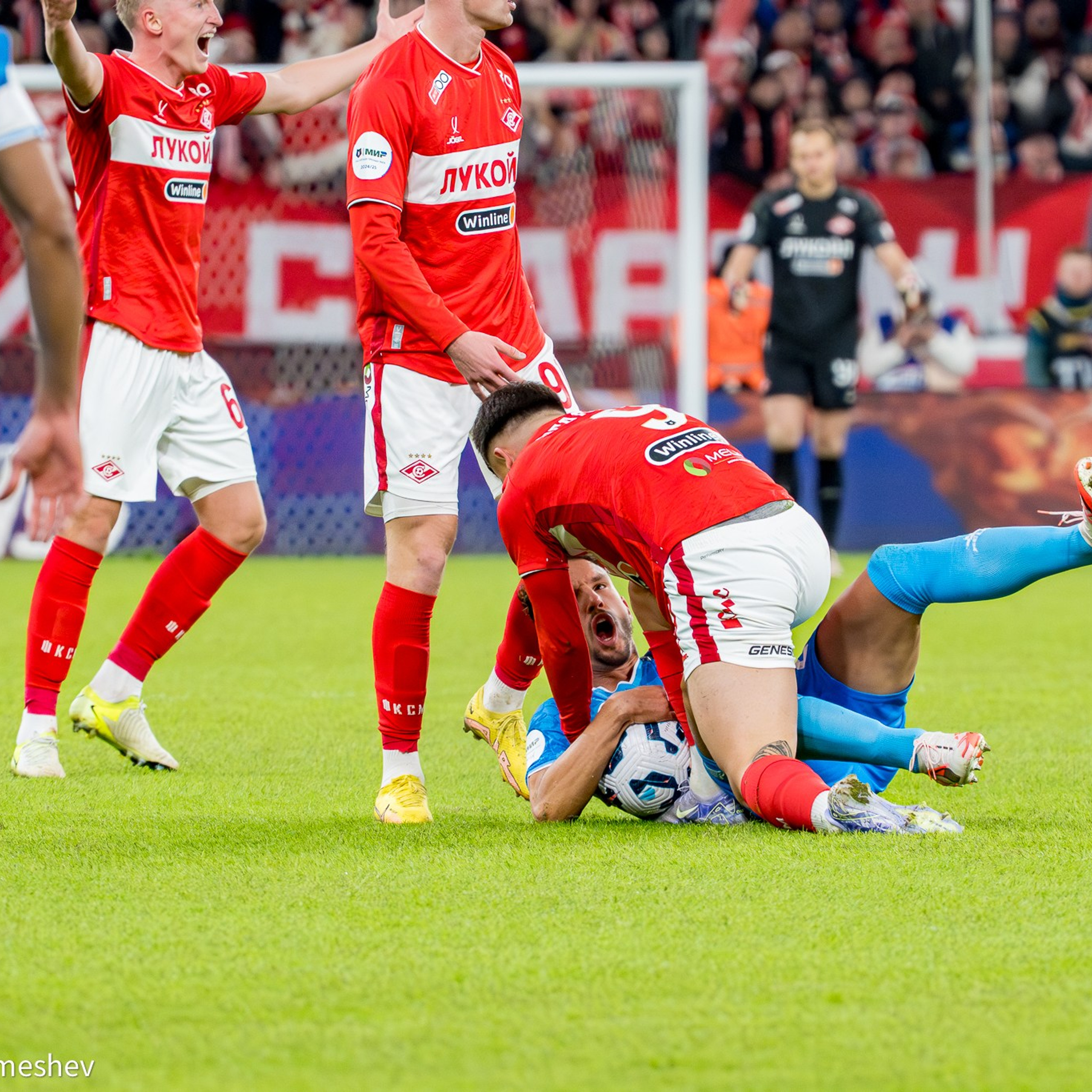 Спартак-Зенит. Фотограф. Репортаж. Спорт. Концерты и мероприятия