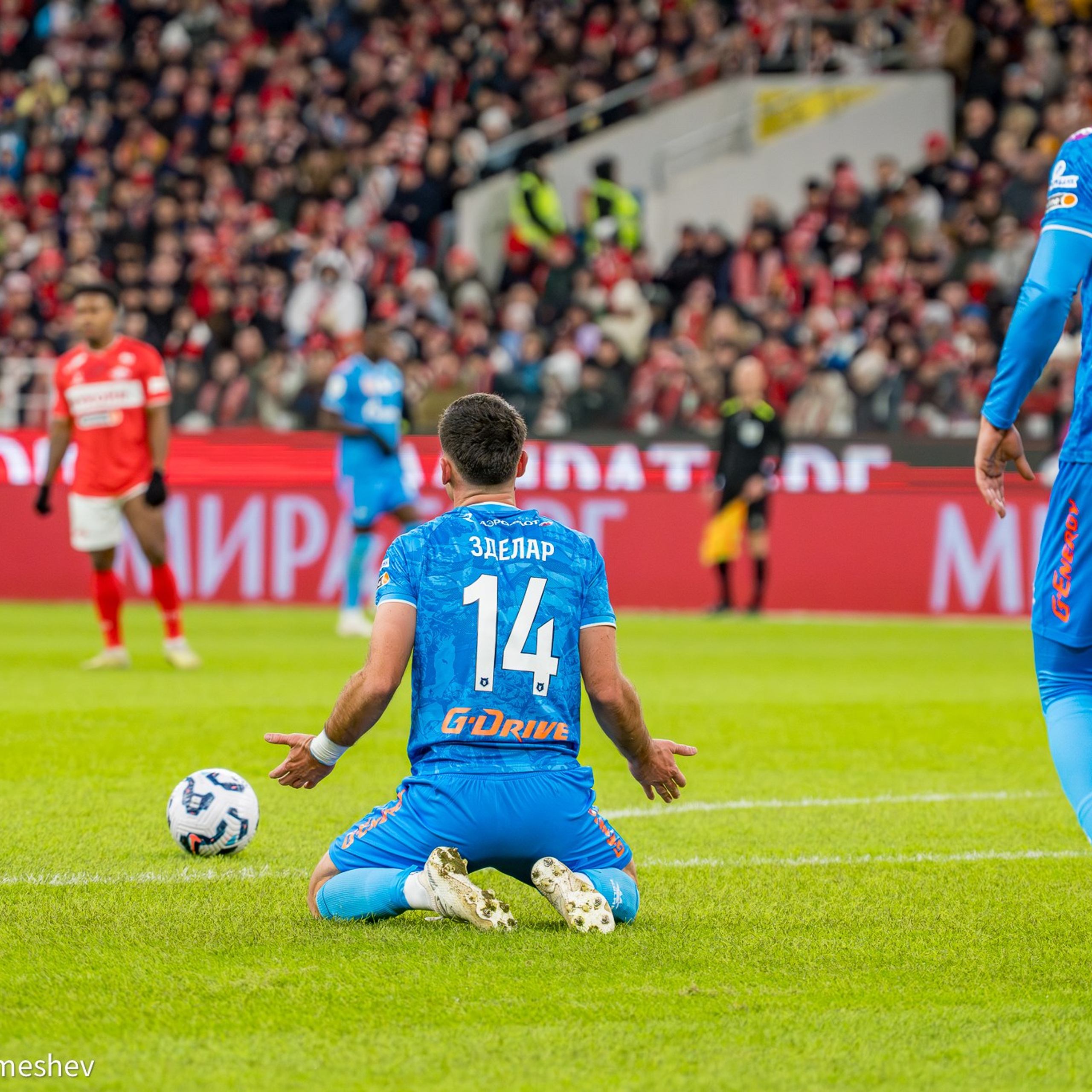 Спартак-Зенит. Фотограф. Репортаж. Спорт. Концерты и мероприятия