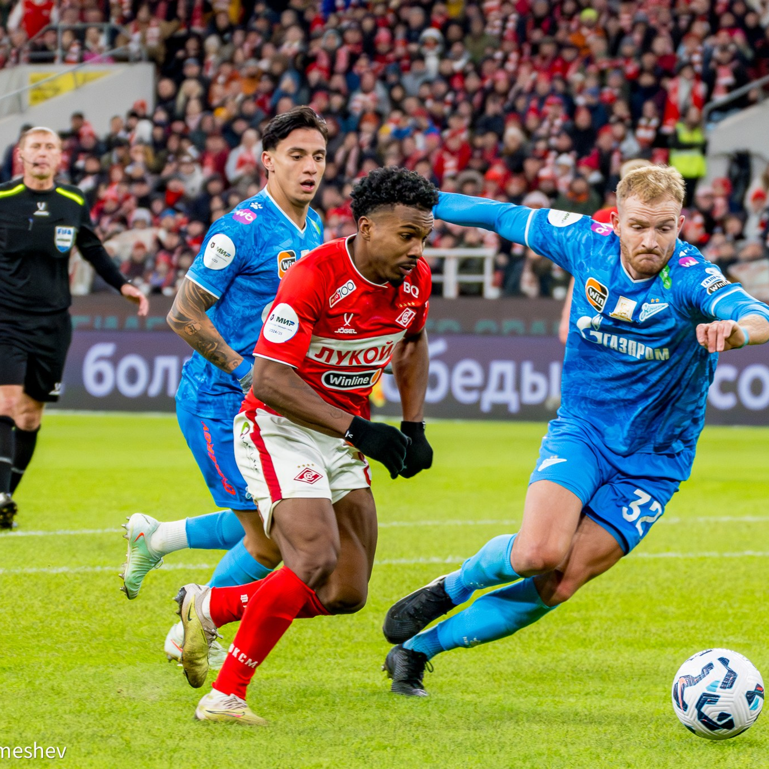 Спартак-Зенит. Фотограф. Репортаж. Спорт. Концерты и мероприятия