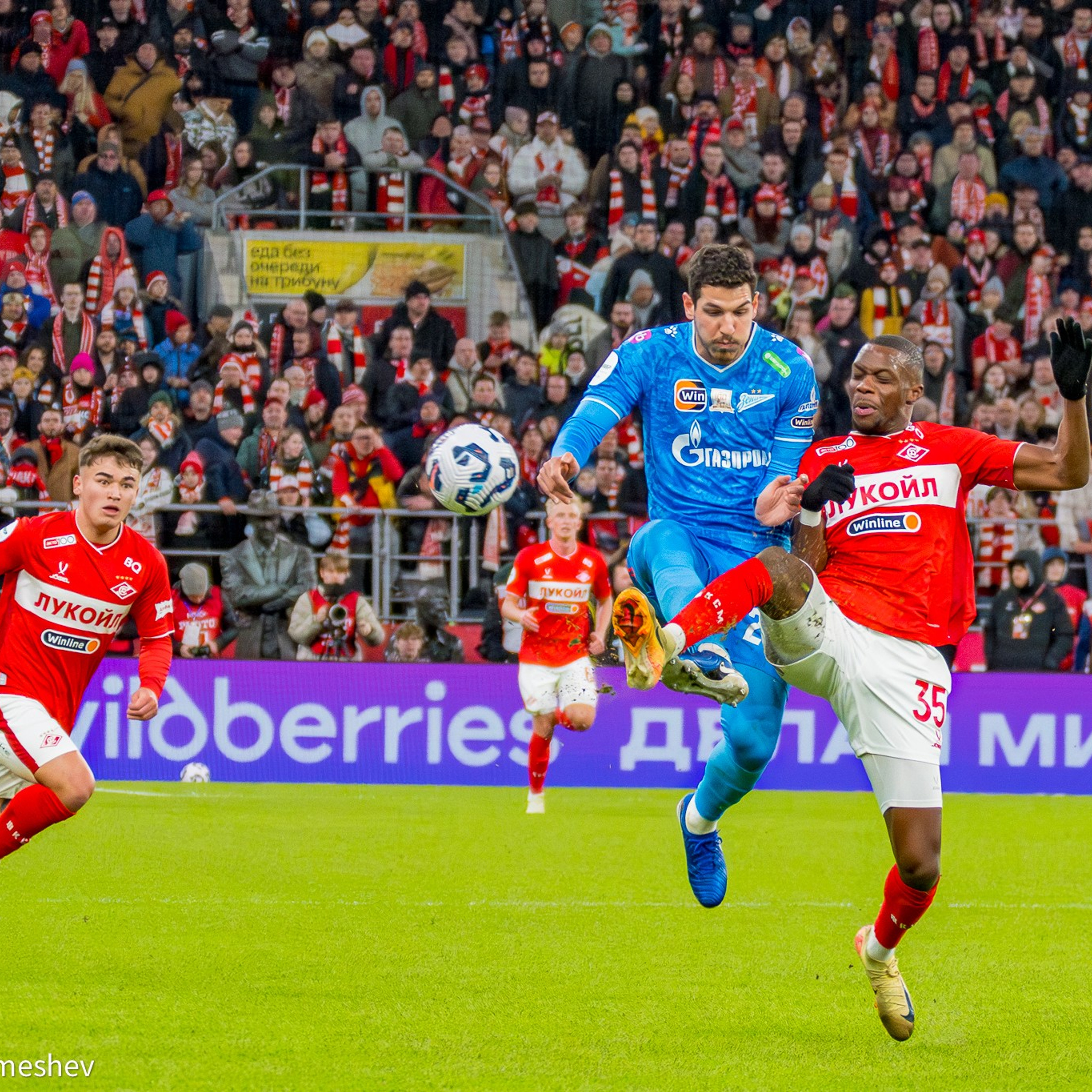 Спартак-Зенит. Фотограф. Репортаж. Спорт. Концерты и мероприятия