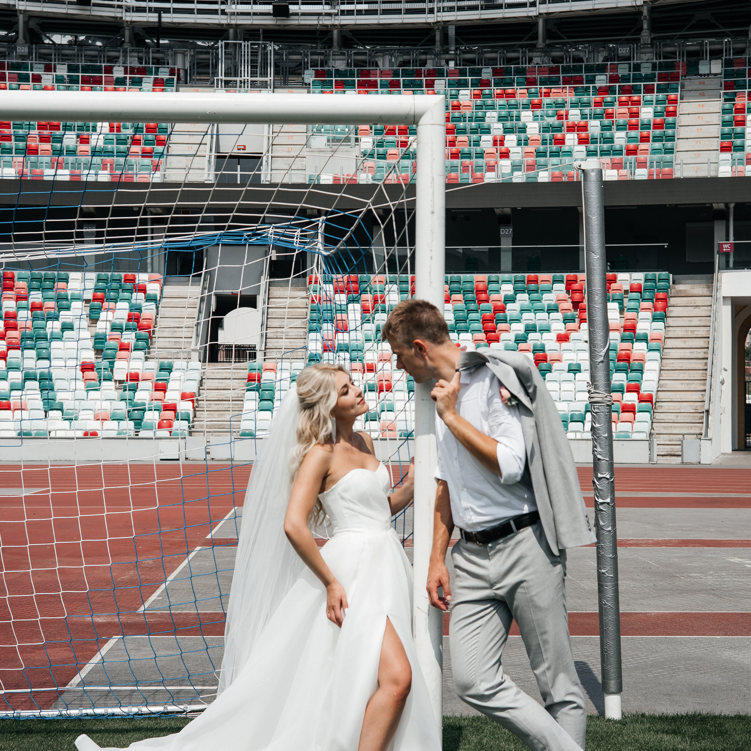 Мои ФУТБОЛИСТЫ Леша и Настя