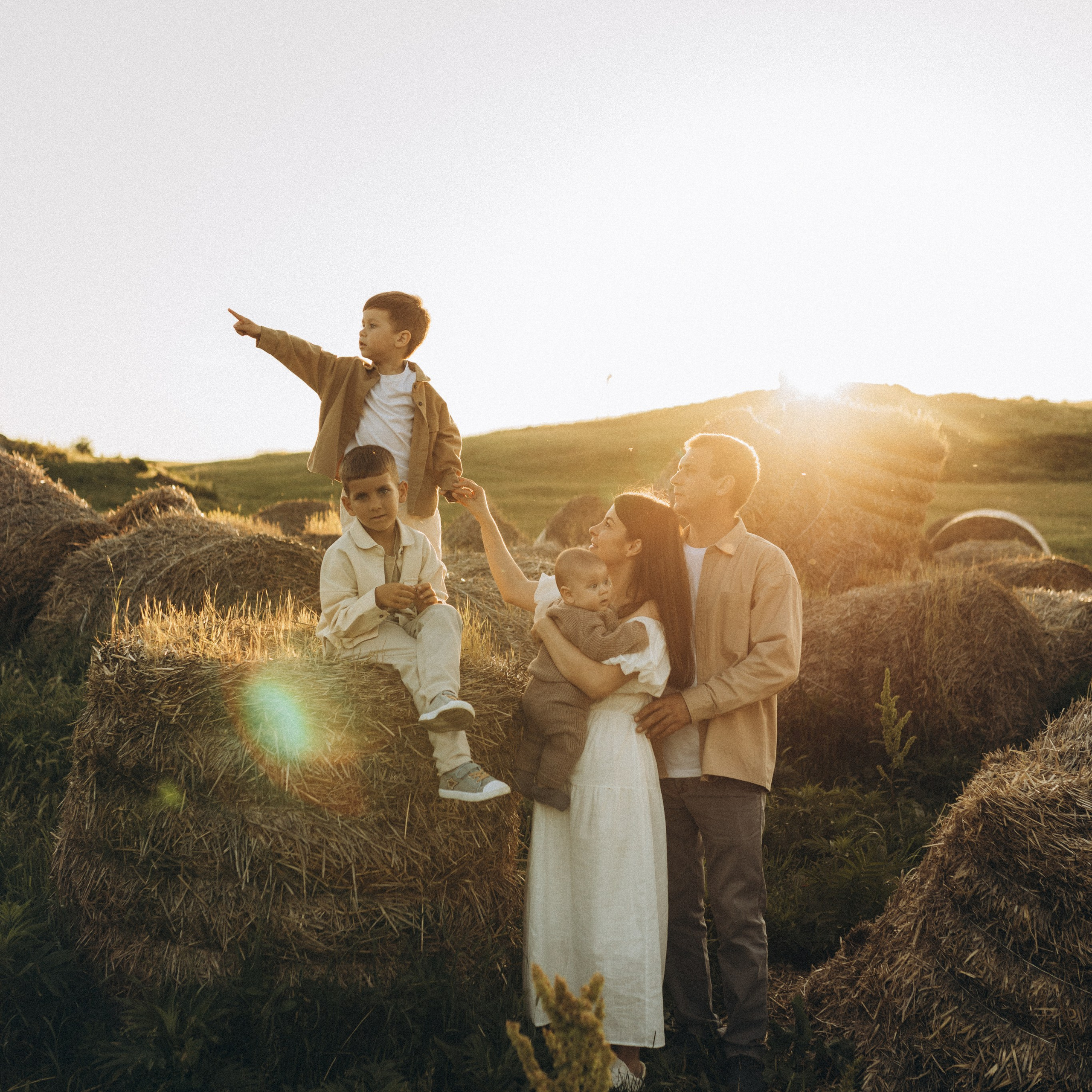 Закат на&nbsp;ферме