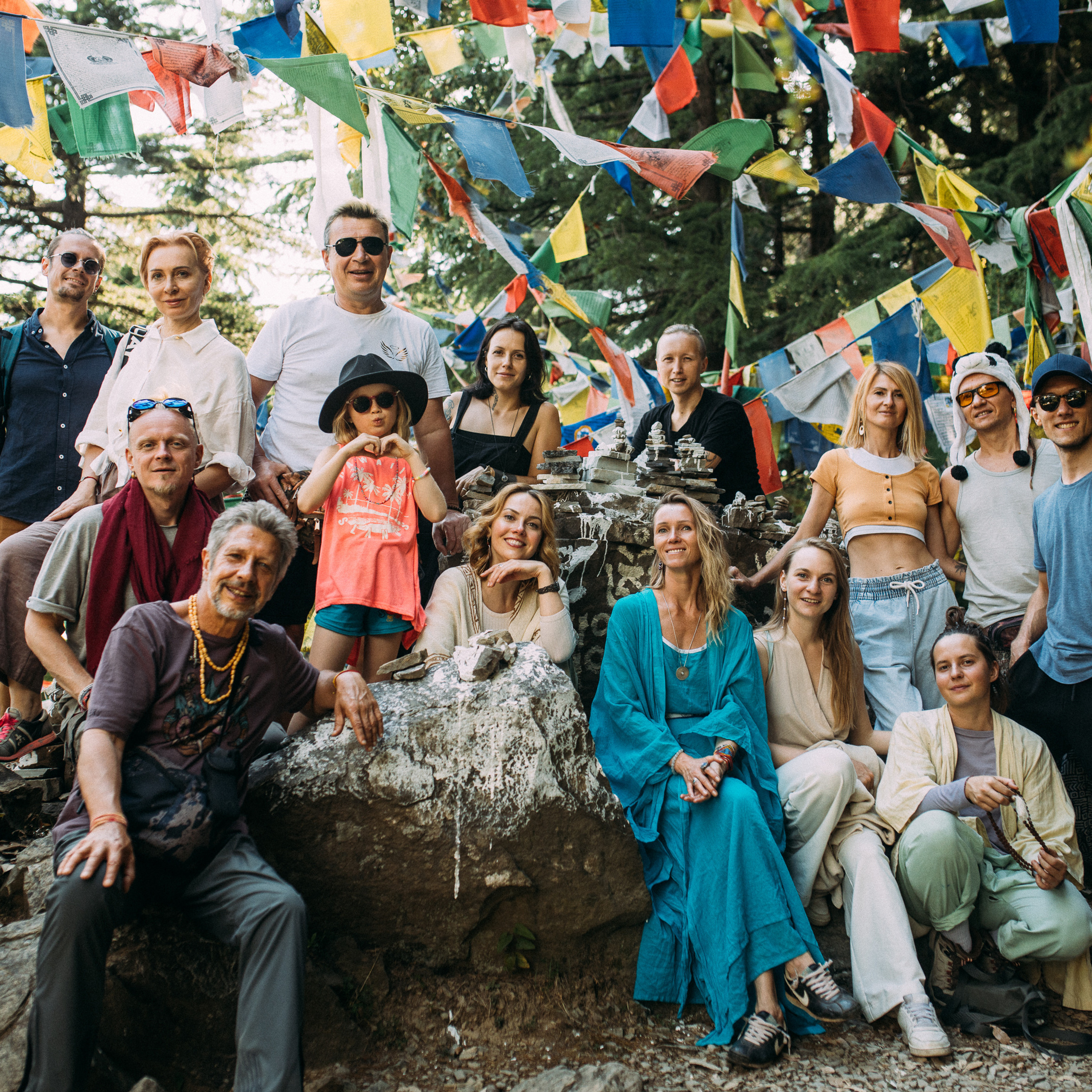 Прогулка к тибетским флагам с командой «Путь сердца» в Гималаях