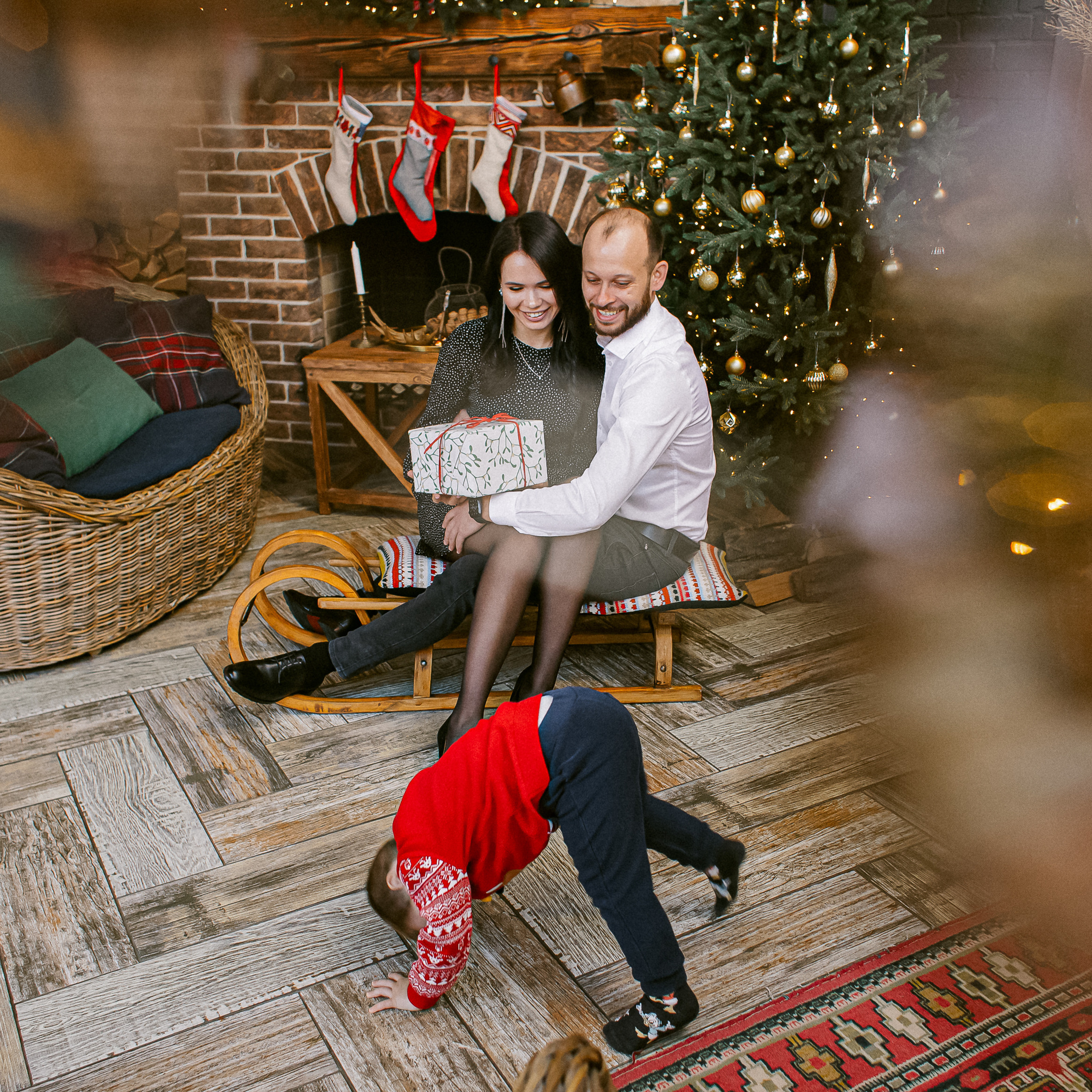 Сережа, Рома и Настя