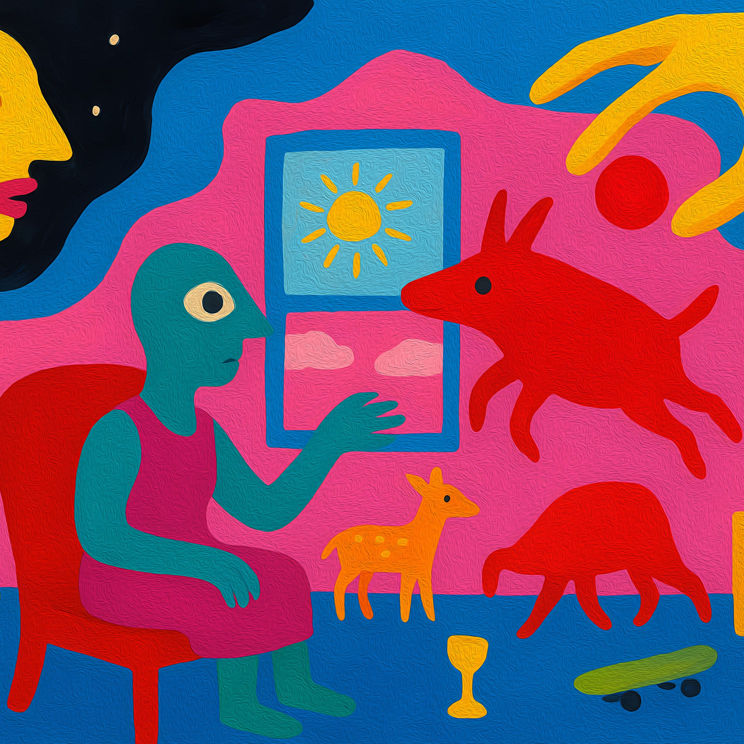 Triptych “State of Dream”. Art bureau Absurd