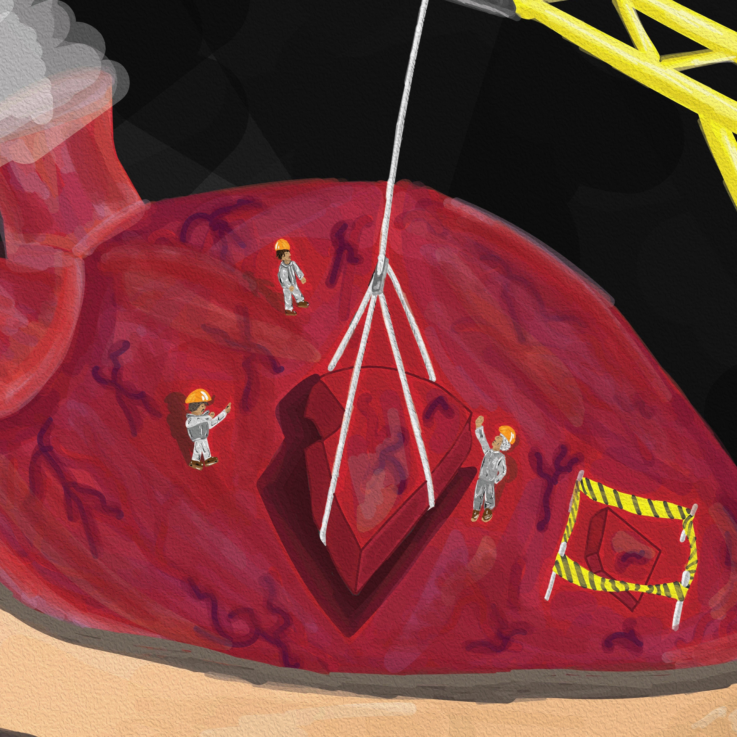 Reflection of introversion. Art bureau Absurd