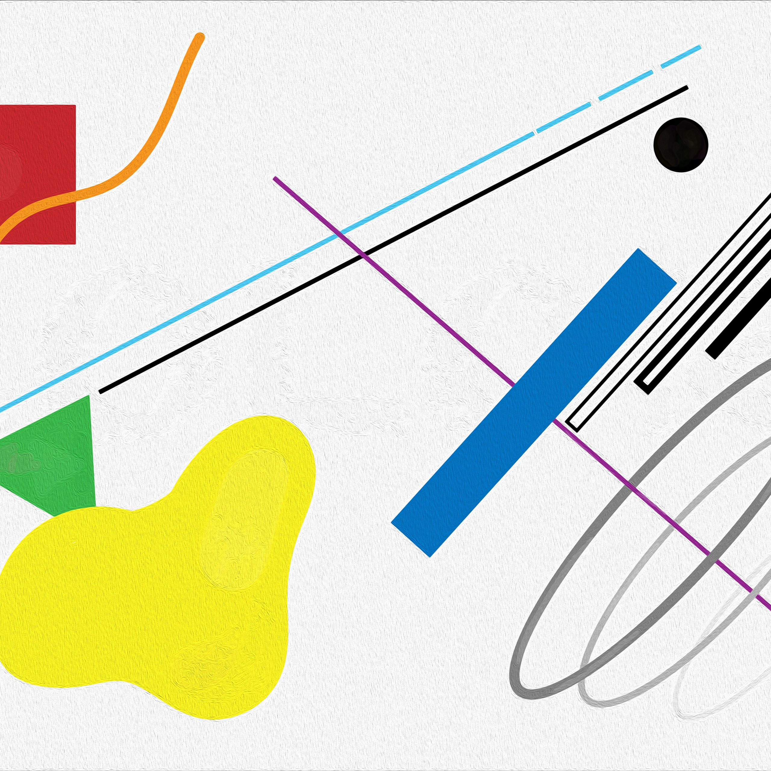 Emotional abstraction N1 Colors. Art bureau Absurd