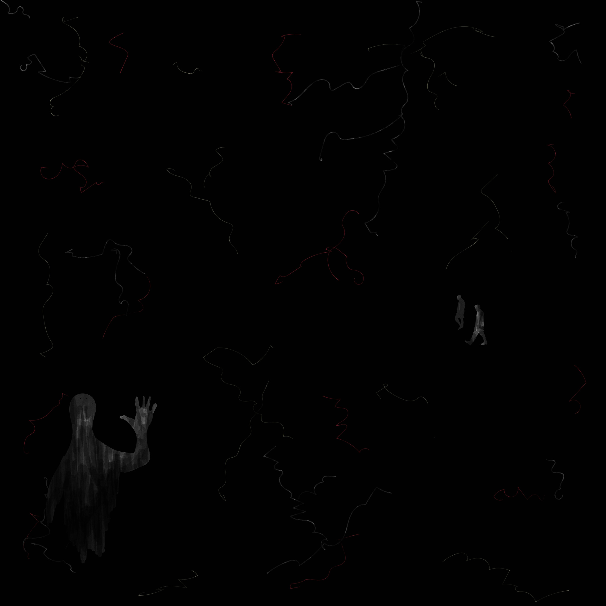 Dark. Art bureau Absurd