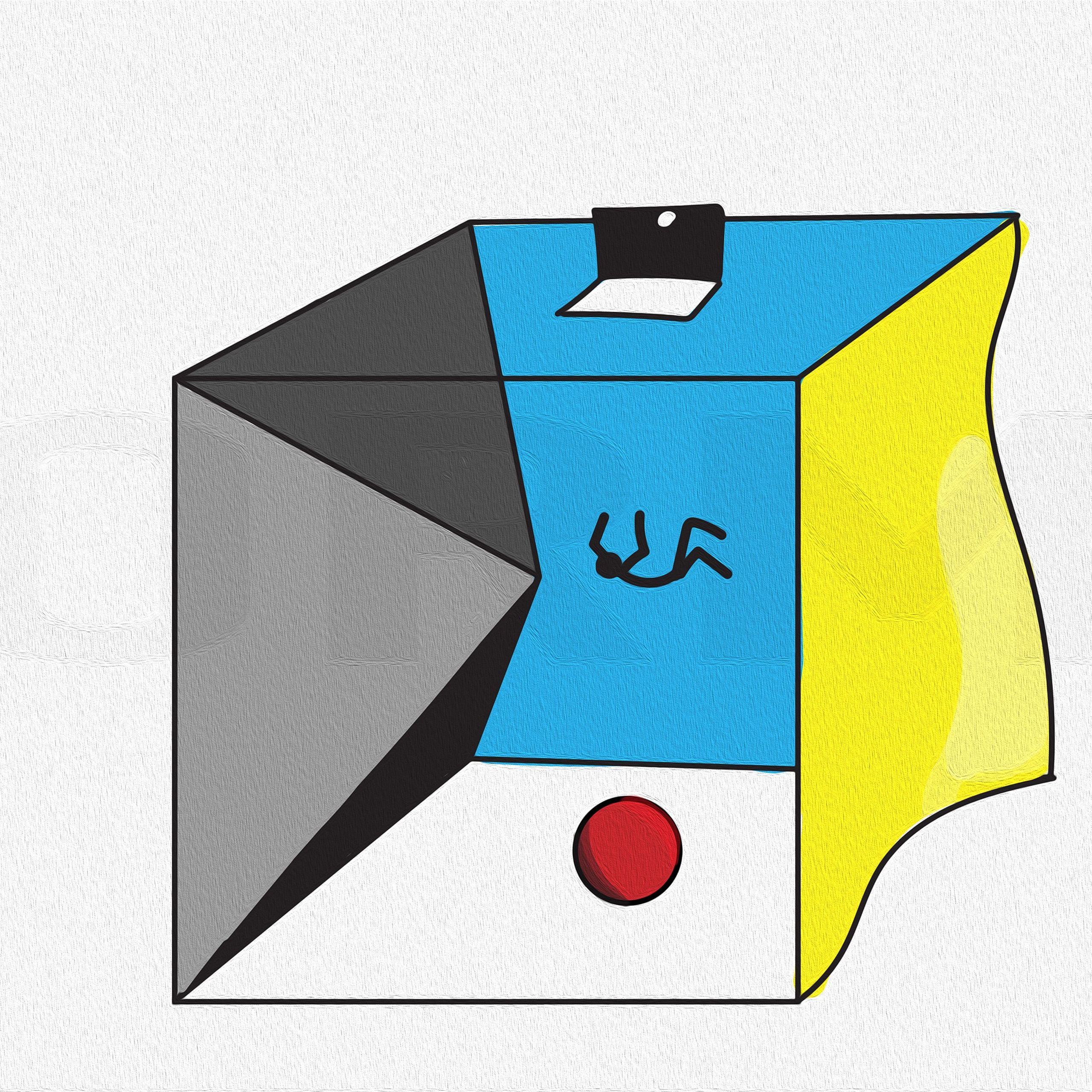 Emotional abstraction N3 Forms. Art bureau Absurd