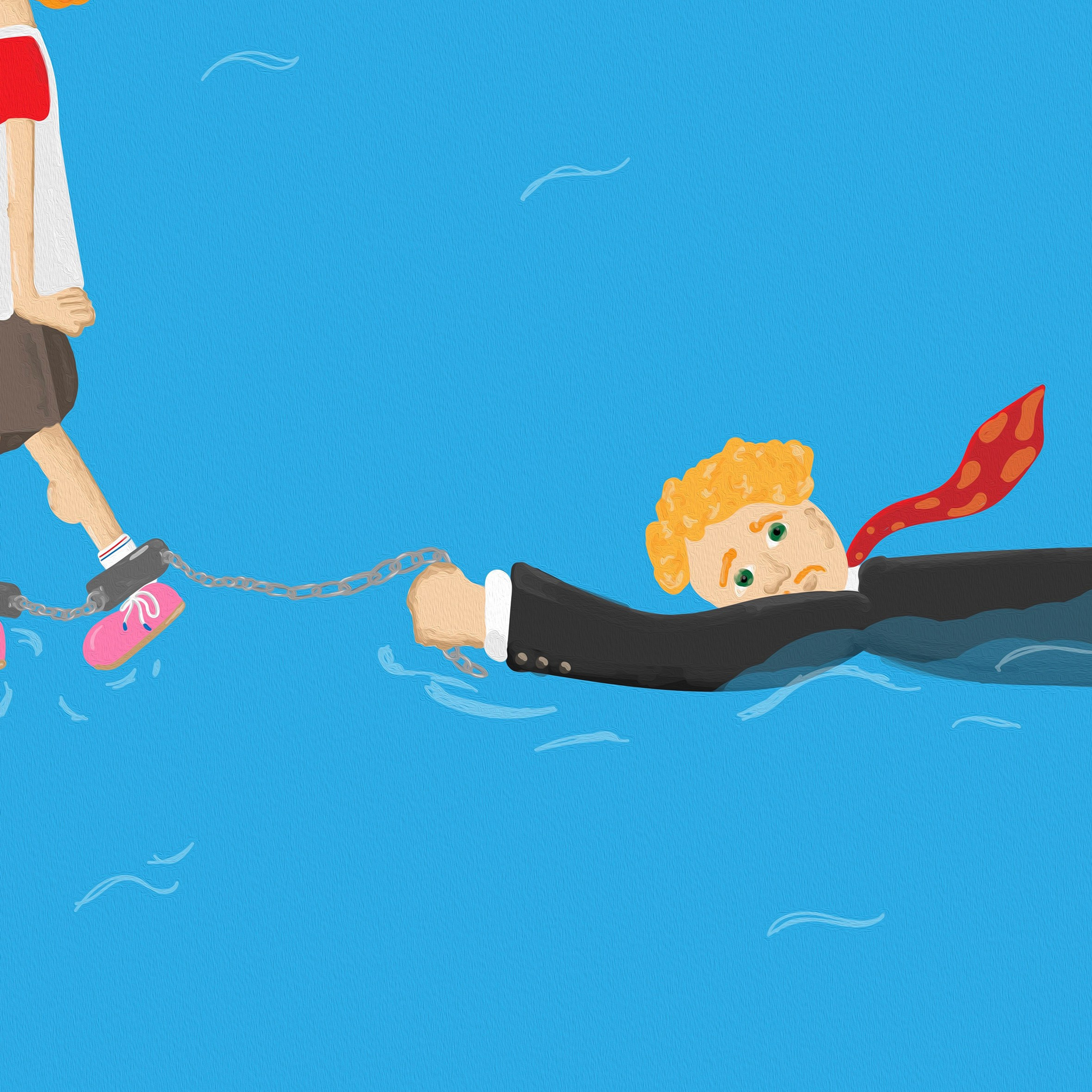 Childish. Art bureau Absurd