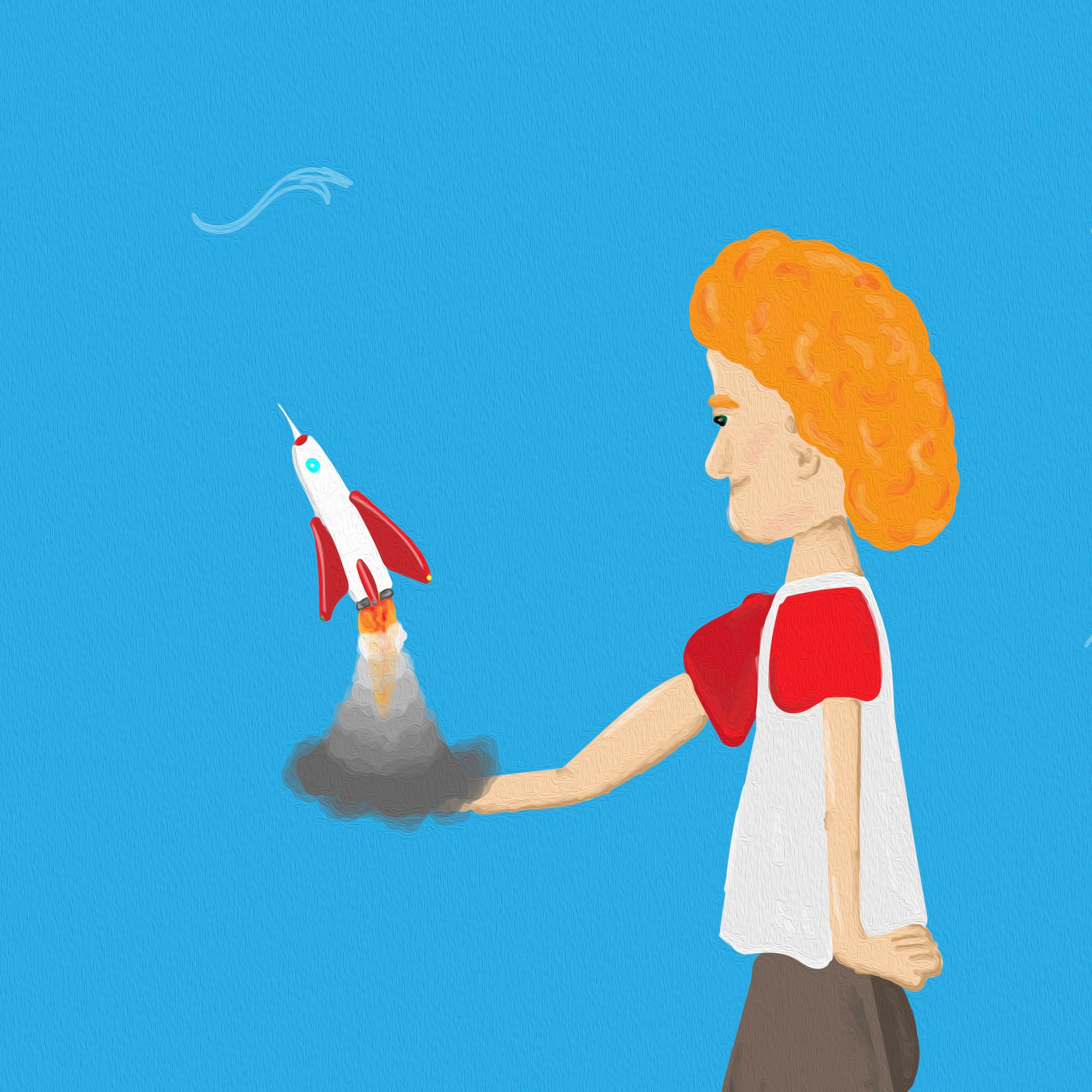 Childish. Art bureau Absurd