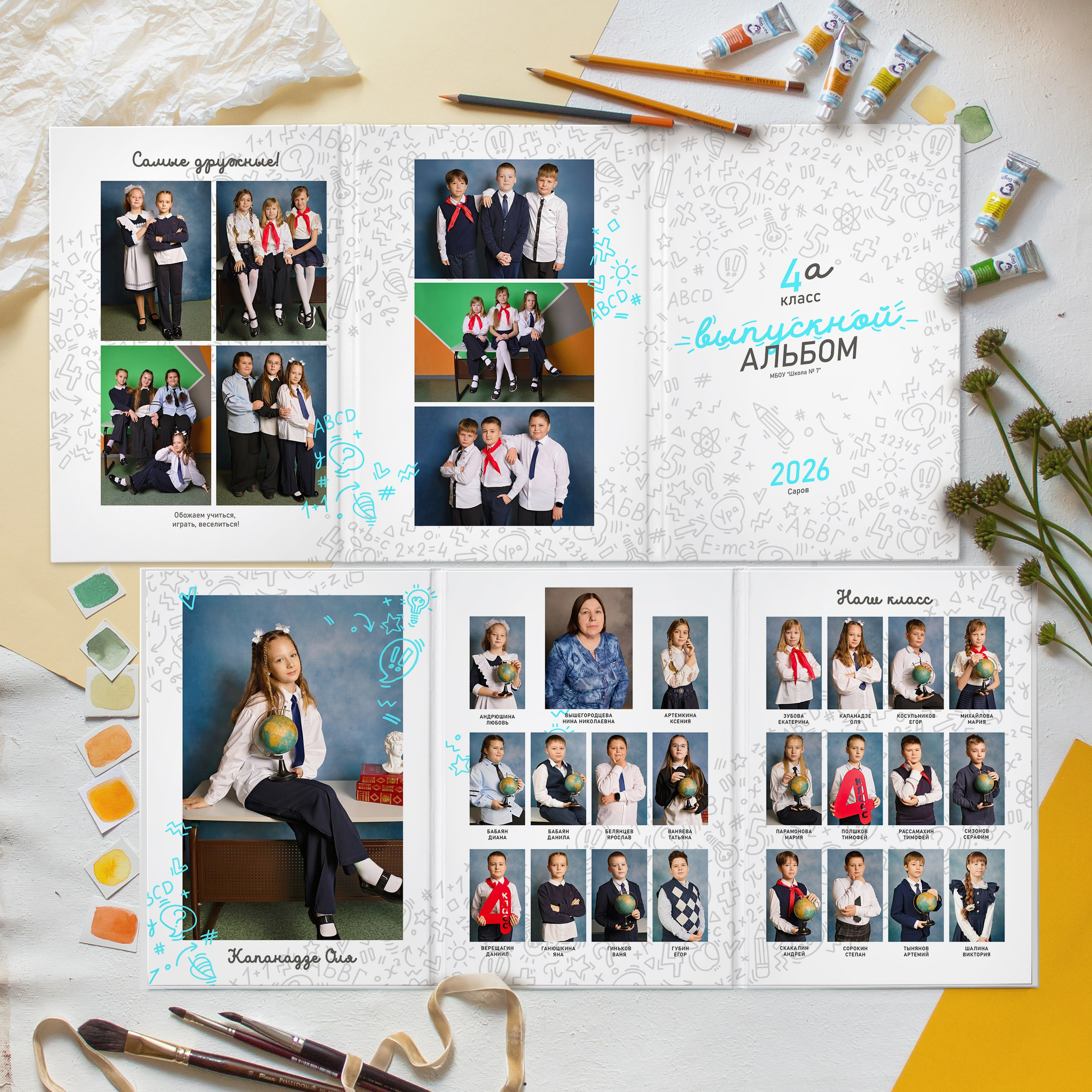 Выпускной альбом Трюмо (2). Выпускные альбомы в городе Саров