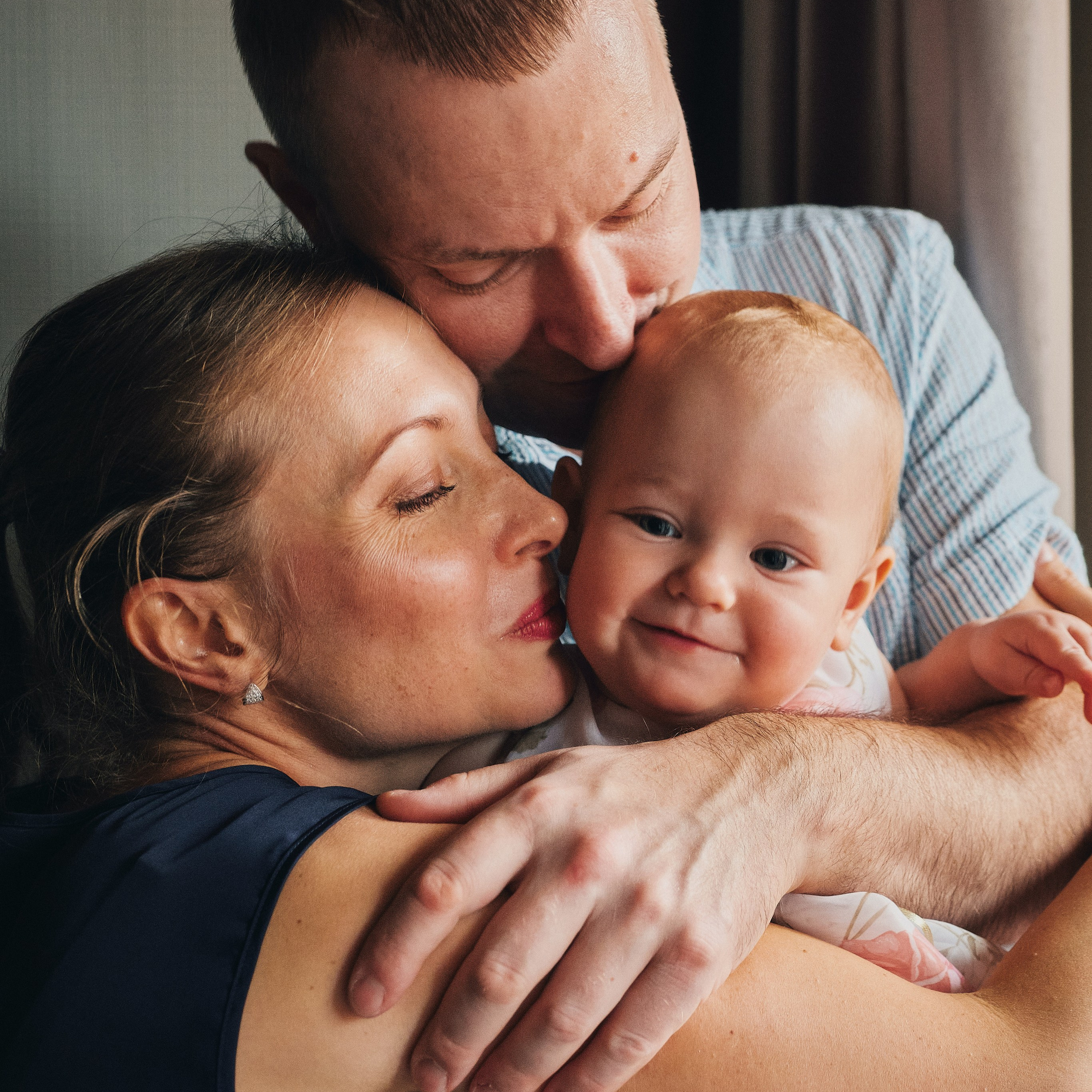 Домашняя фотосессия 1 год Веронике