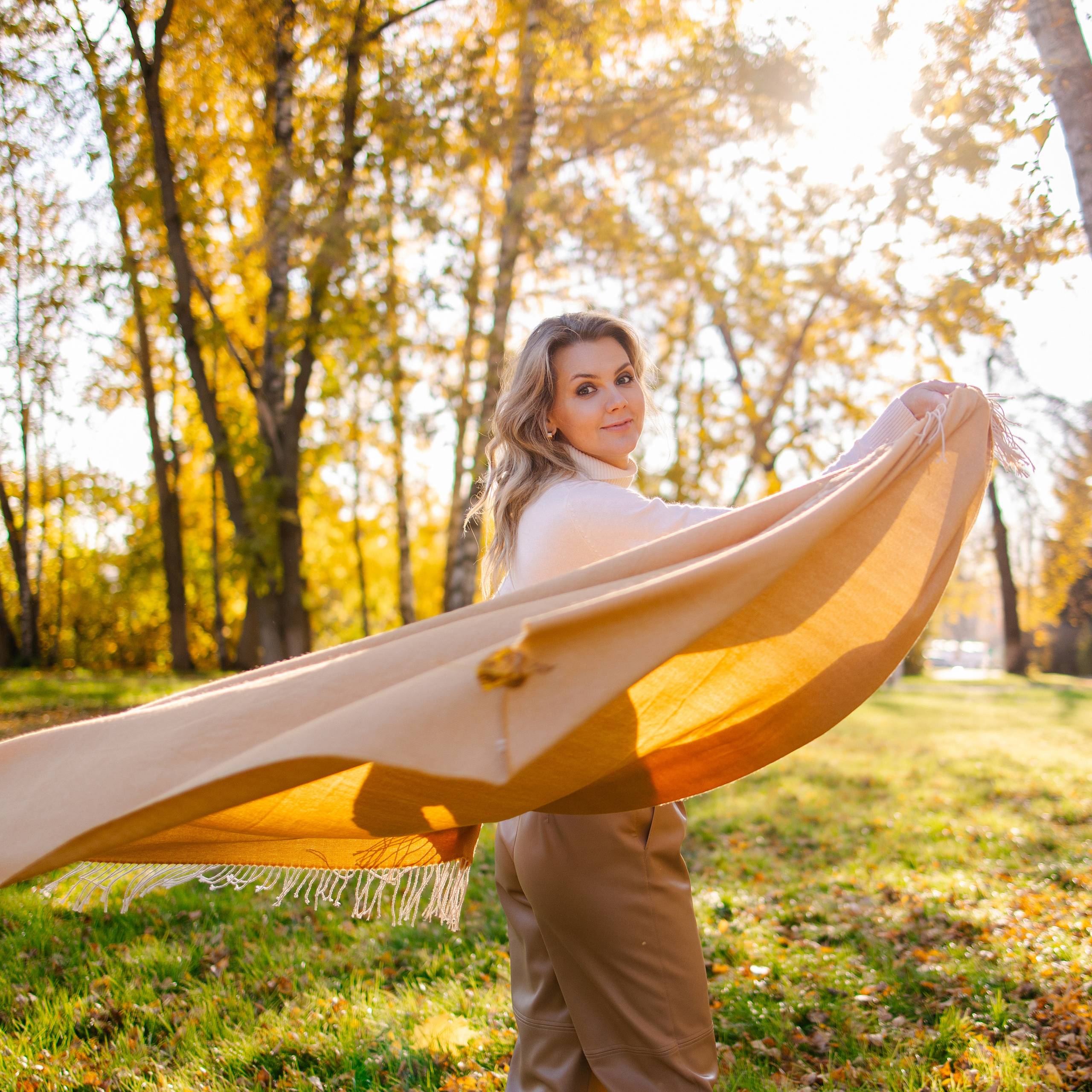 Осенний портрет. Семейный фотограф в Мюнхене Даша Антипина