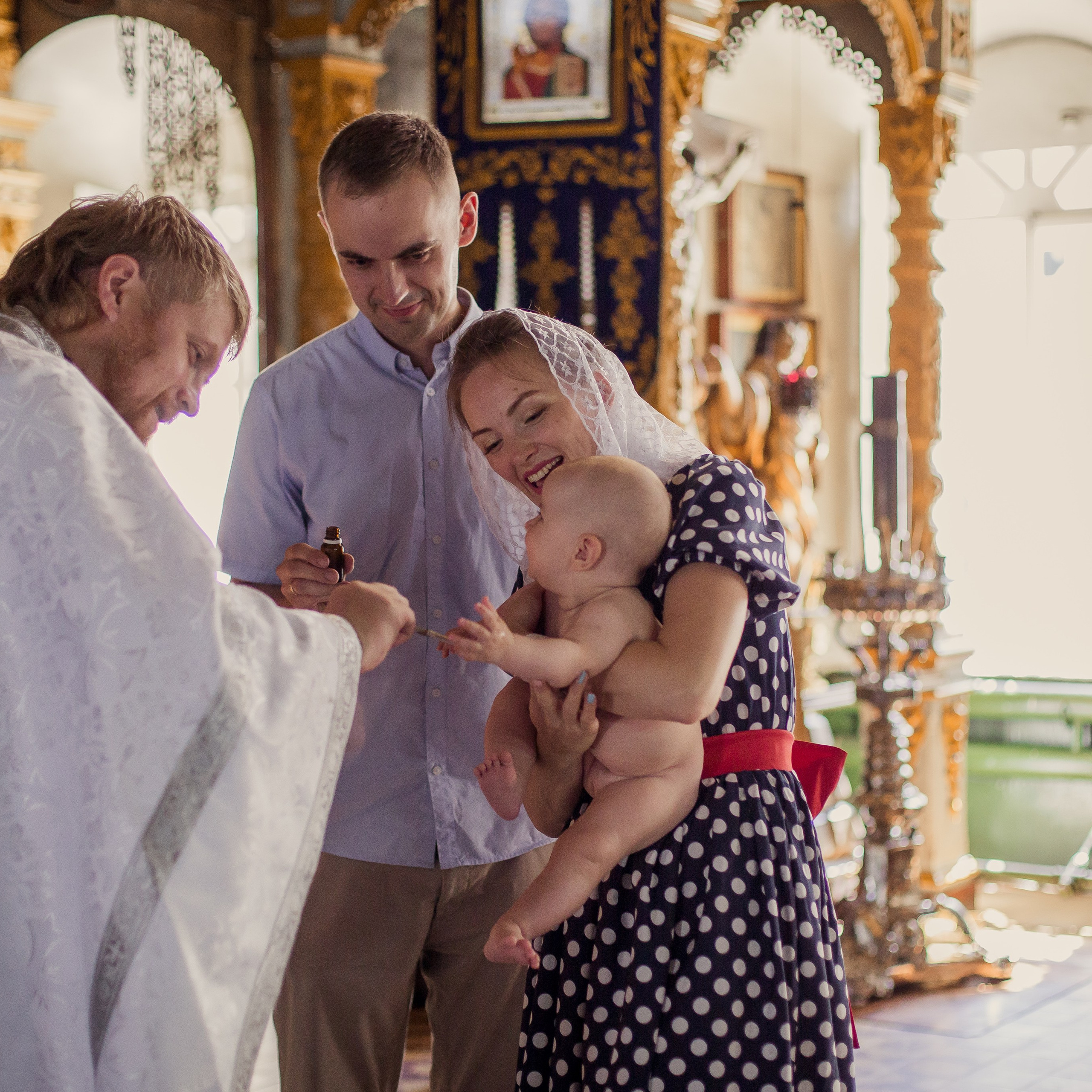 Taufe. Fotografin in München Dasha Antipina