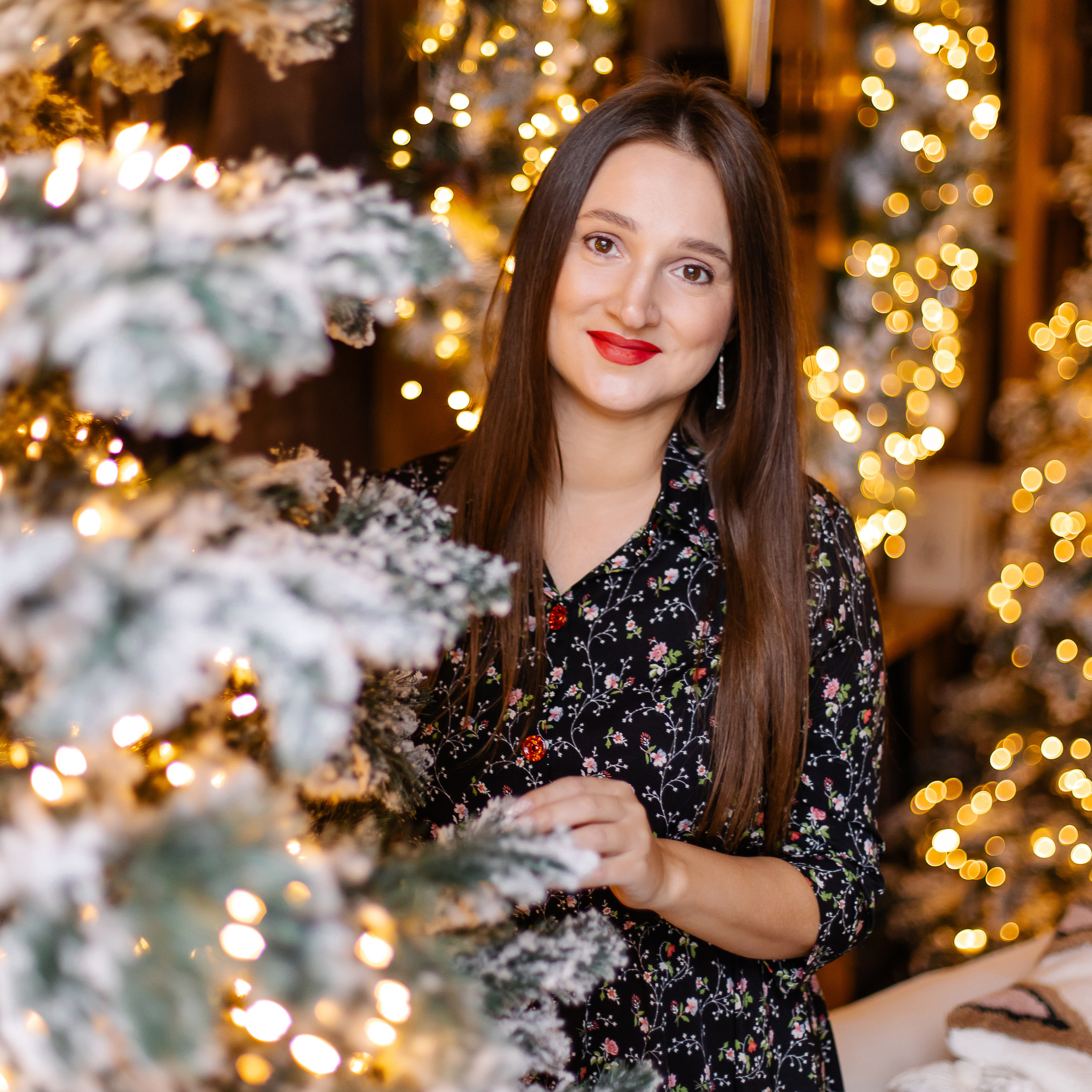 Mini-Weihnachtssfotosession. Fotografin in München Dasha Antipina