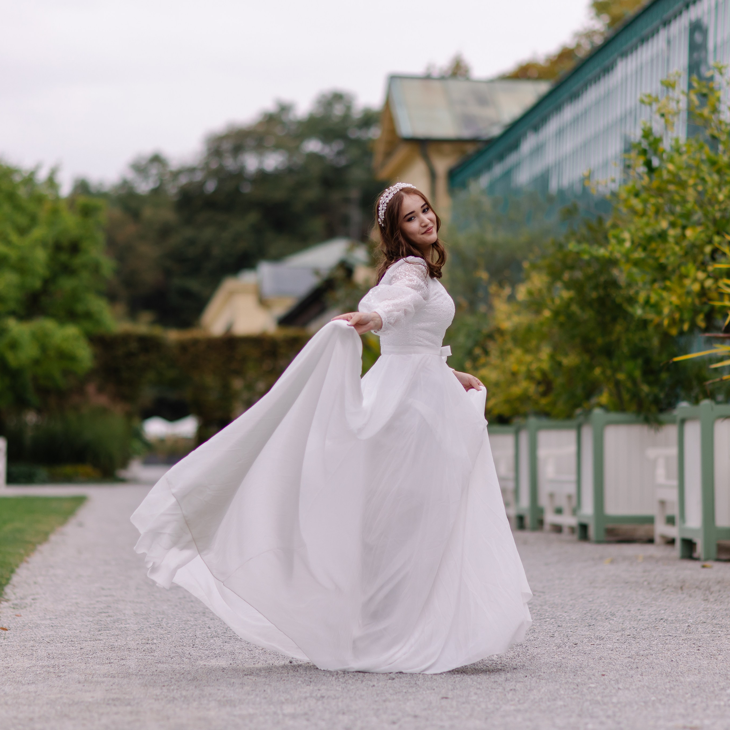 Hochzeitsfotohooting in Nymphenburg. Fotografin in München Dasha Antipina