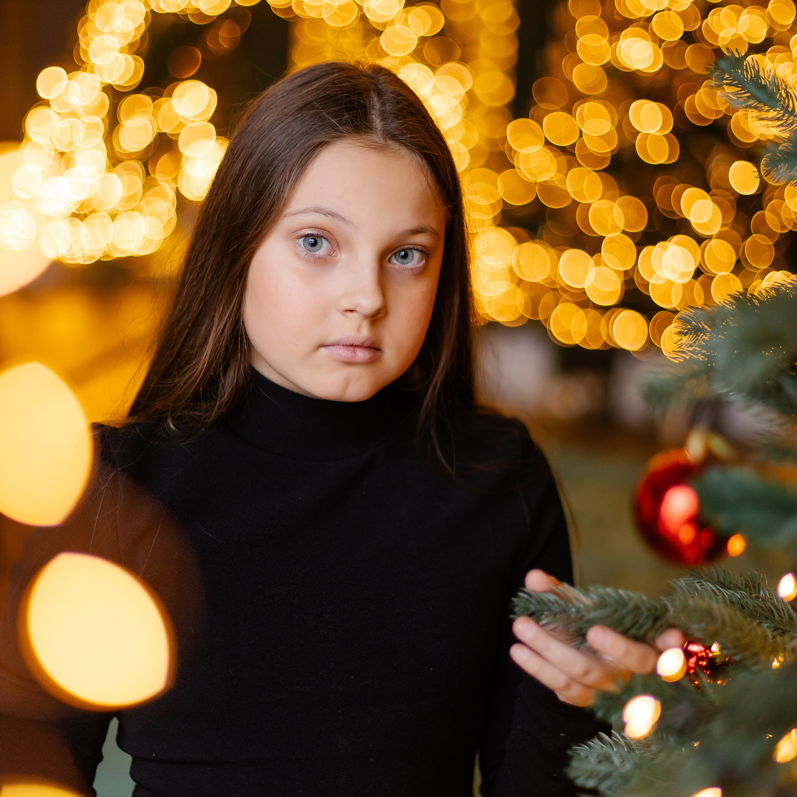 Mini-Weihnachtssfotosession. Fotografin in München Dasha Antipina