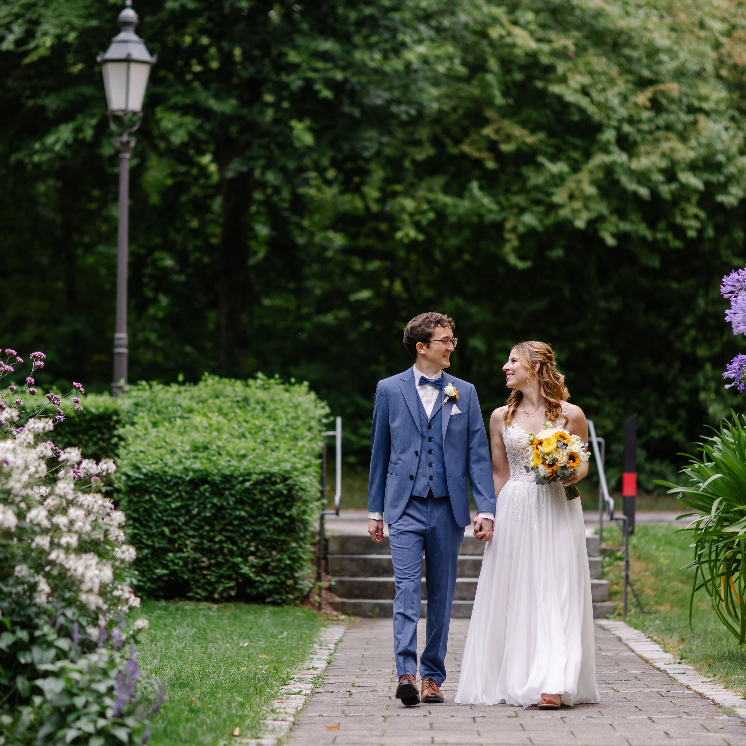 Hochzeitsfotograf München, Ismaning, Unterföhring – Kirchliche Trauung. Fotografin in München Dasha Antipina