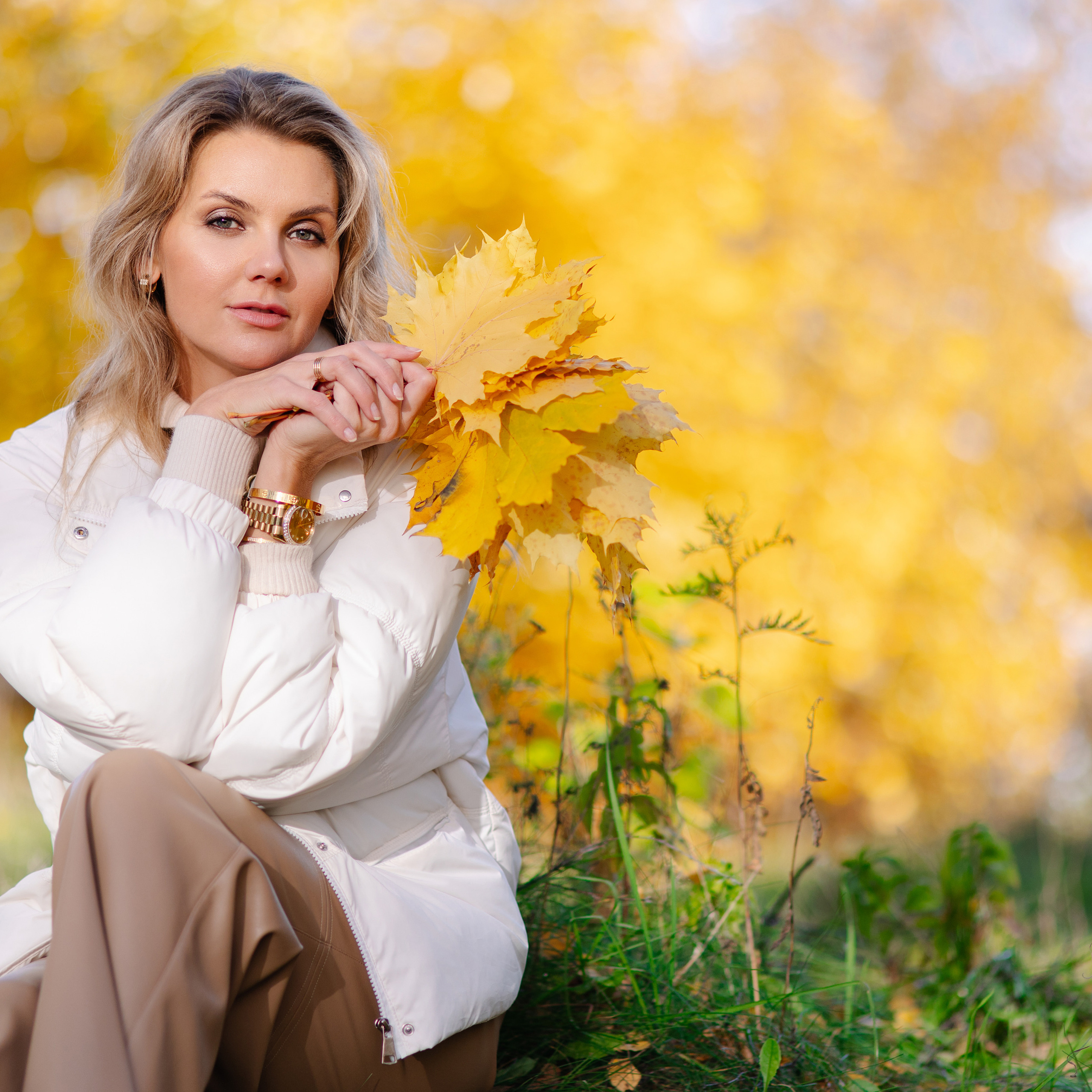 Осенний портрет. Семейный фотограф в Мюнхене Даша Антипина
