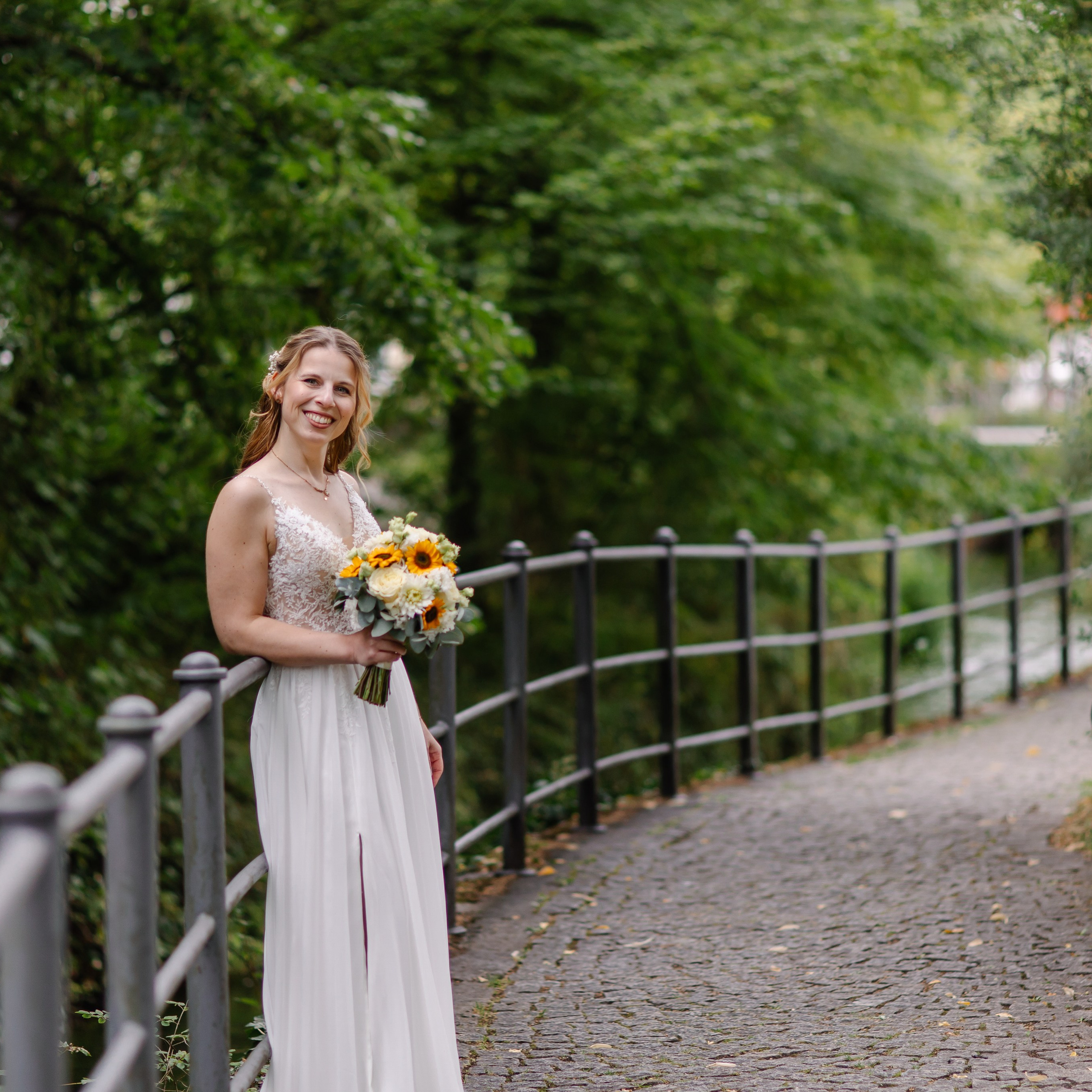 Hochzeitsfotograf München, Ismaning, Unterföhring – Kirchliche Trauung. Fotografin in München Dasha Antipina