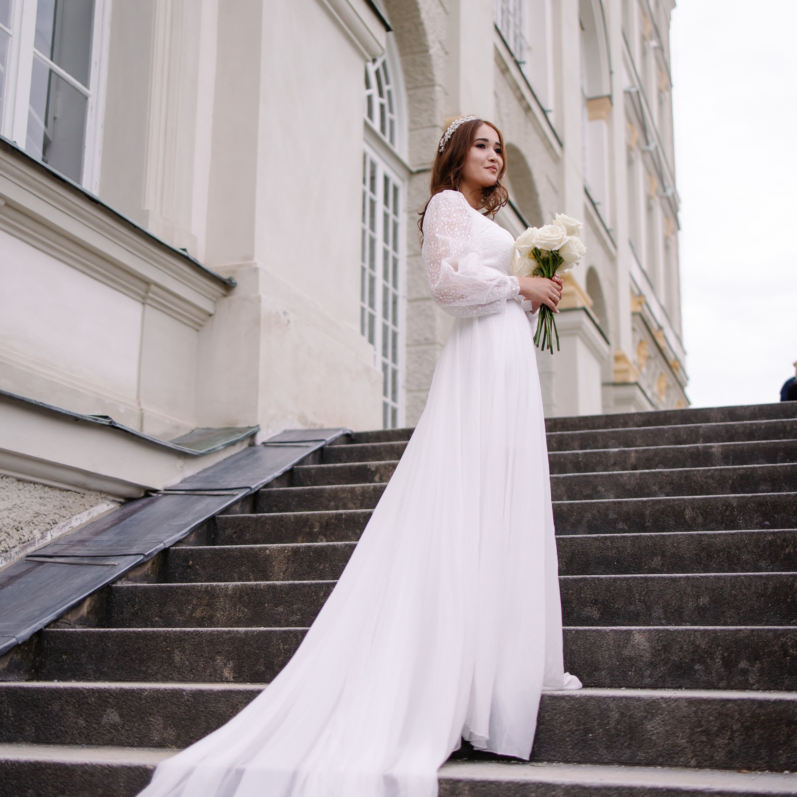 Hochzeitsfotohooting in Nymphenburg. Fotografin in München Dasha Antipina