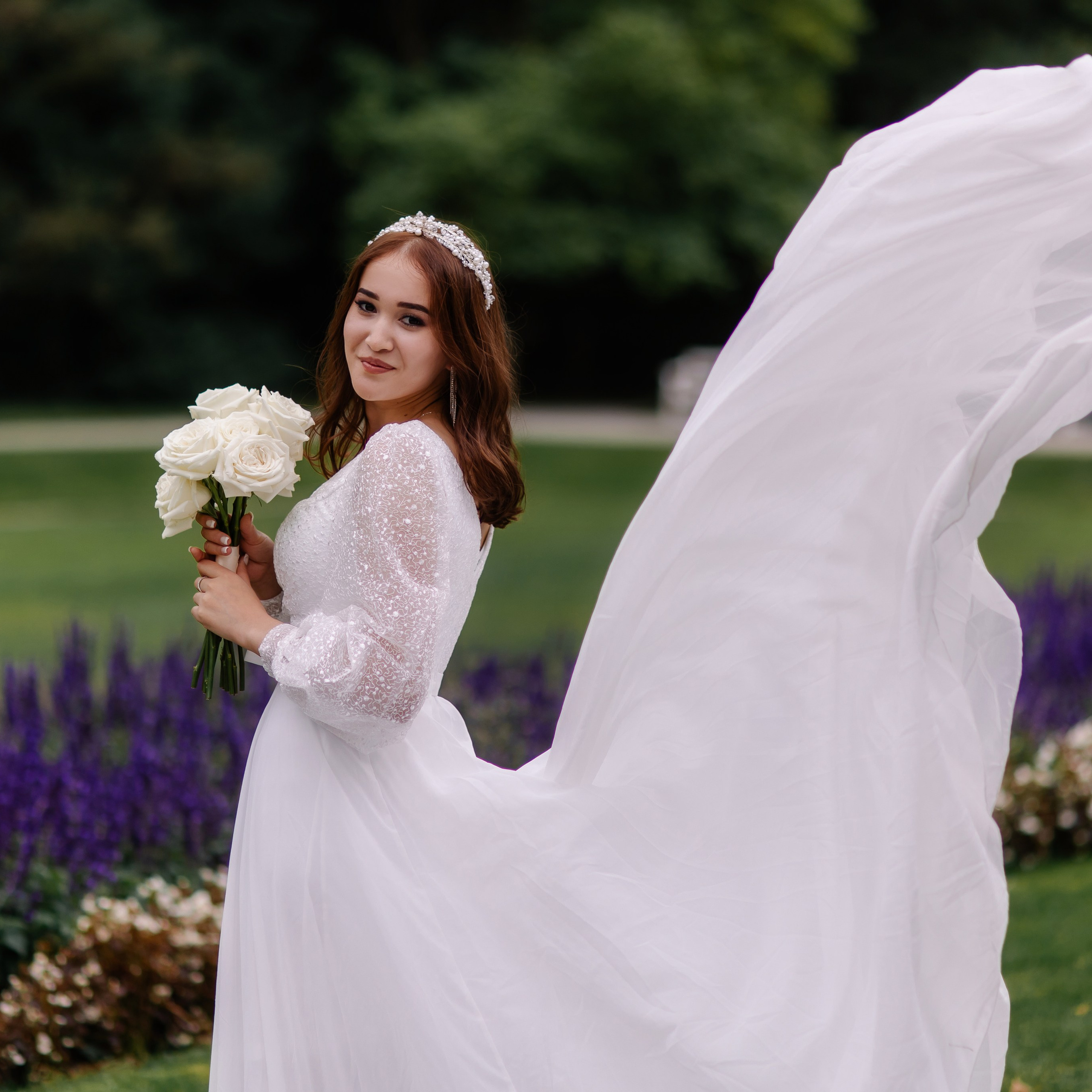 Hochzeitsfotohooting in Nymphenburg. Fotografin in München Dasha Antipina