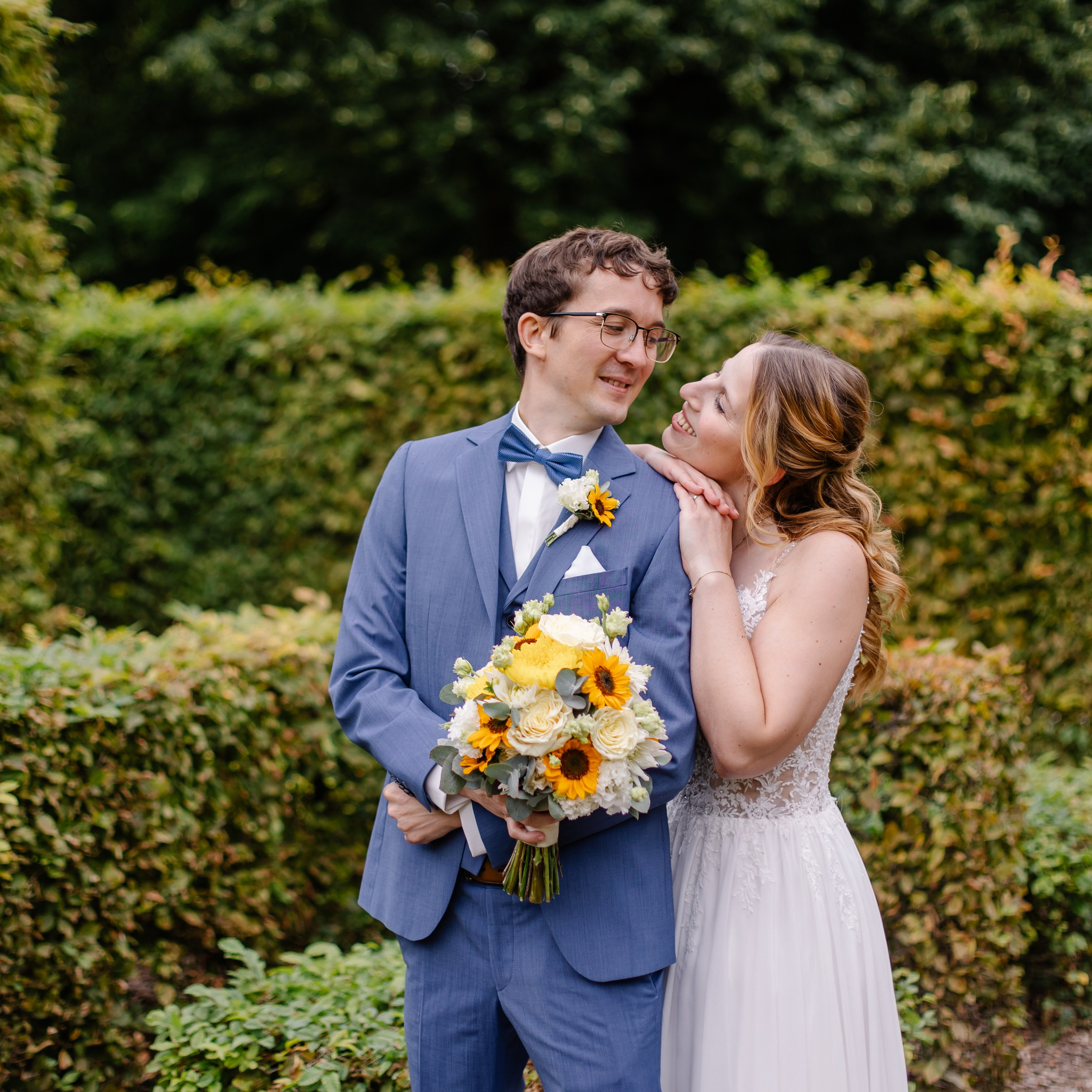 Hochzeitsfotograf München, Ismaning, Unterföhring – Kirchliche Trauung. Fotografin in München Dasha Antipina