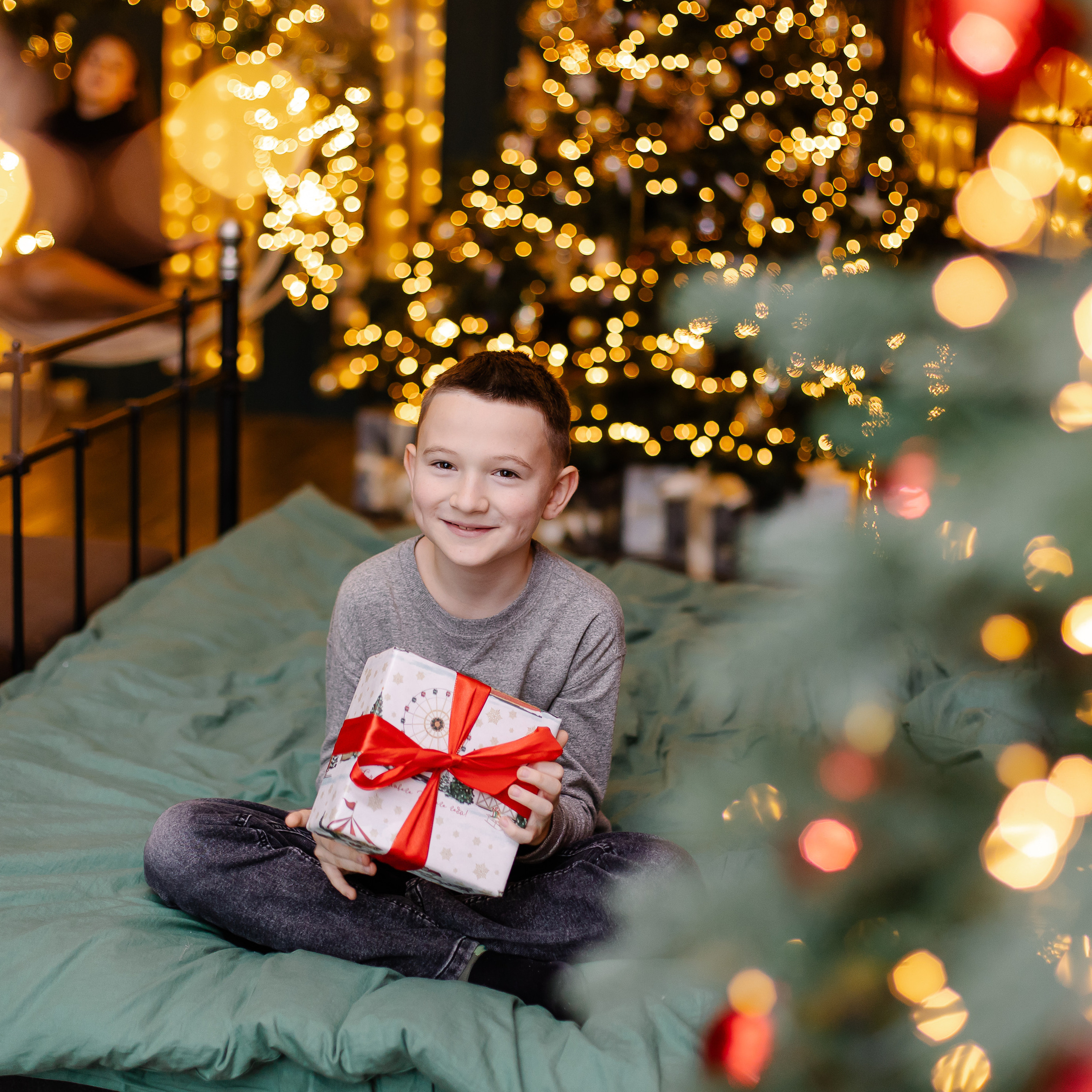 Mini-Weihnachtssfotosession. Fotografin in München Dasha Antipina