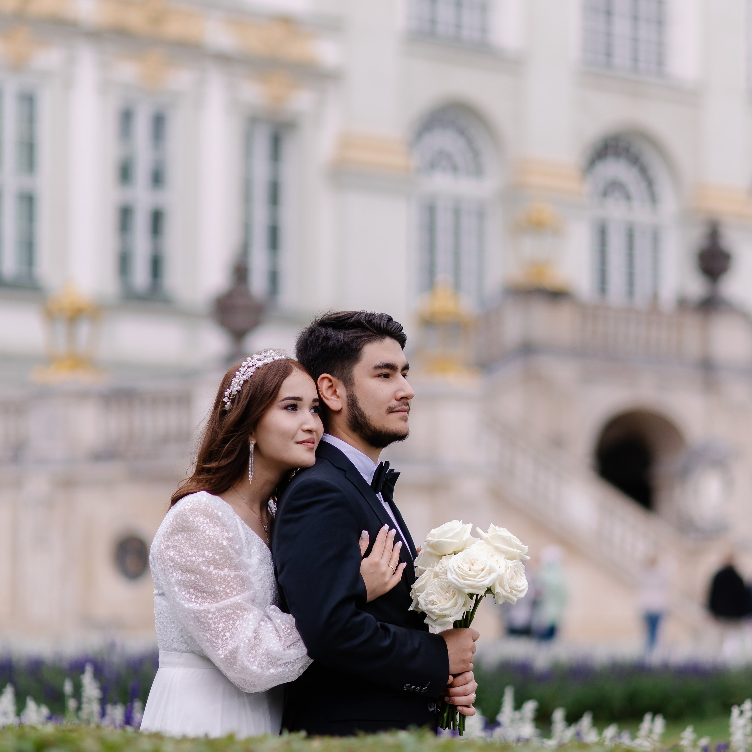 Hochzeitsfotohooting in Nymphenburg. Fotografin in München Dasha Antipina