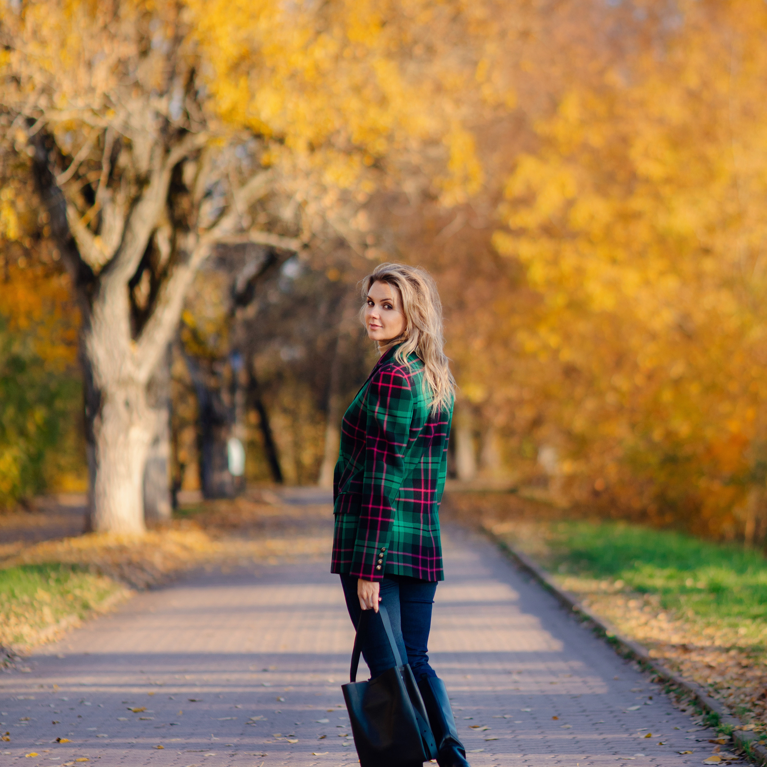Осенний портрет. Семейный фотограф в Мюнхене Даша Антипина