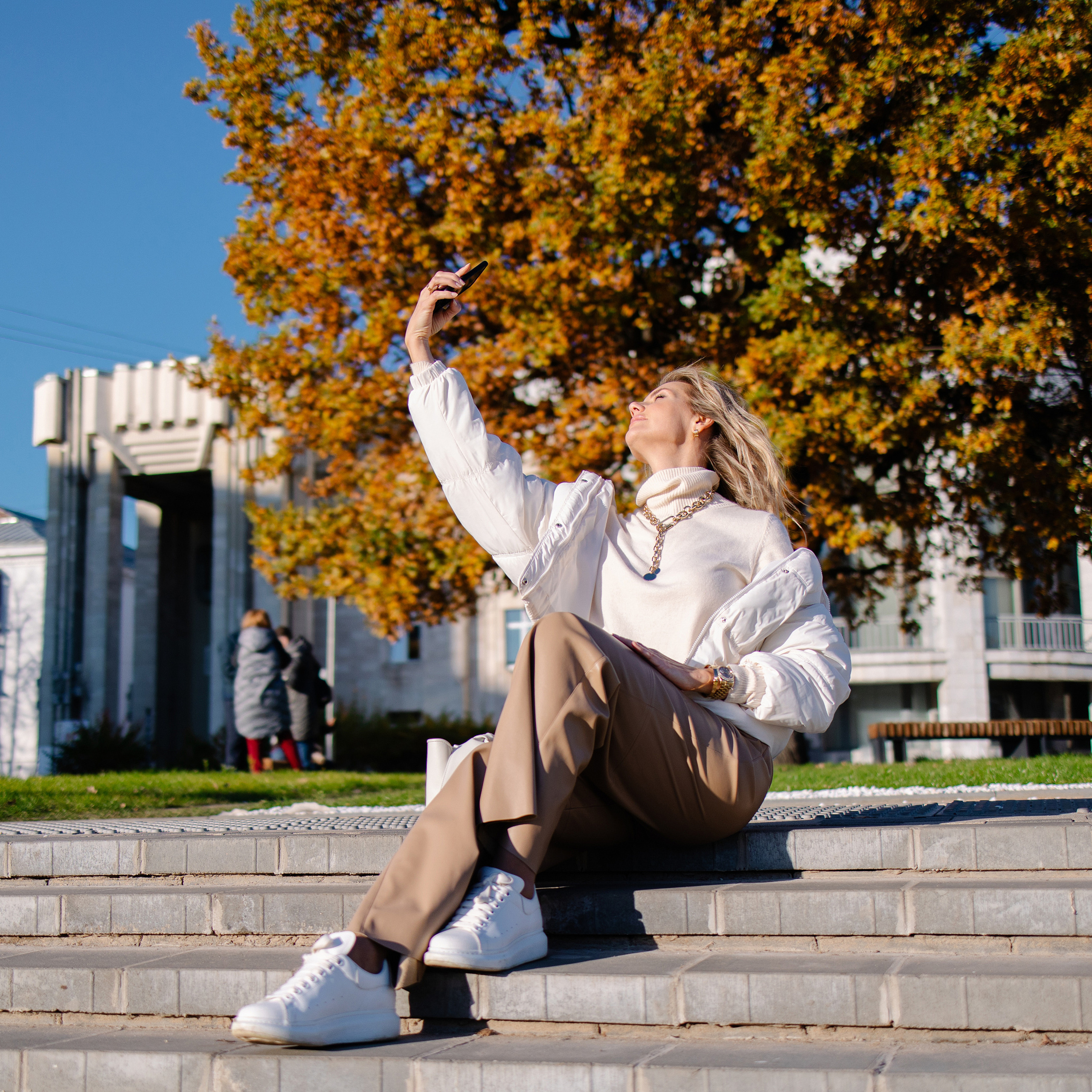 Осенний портрет. Семейный фотограф в Мюнхене Даша Антипина