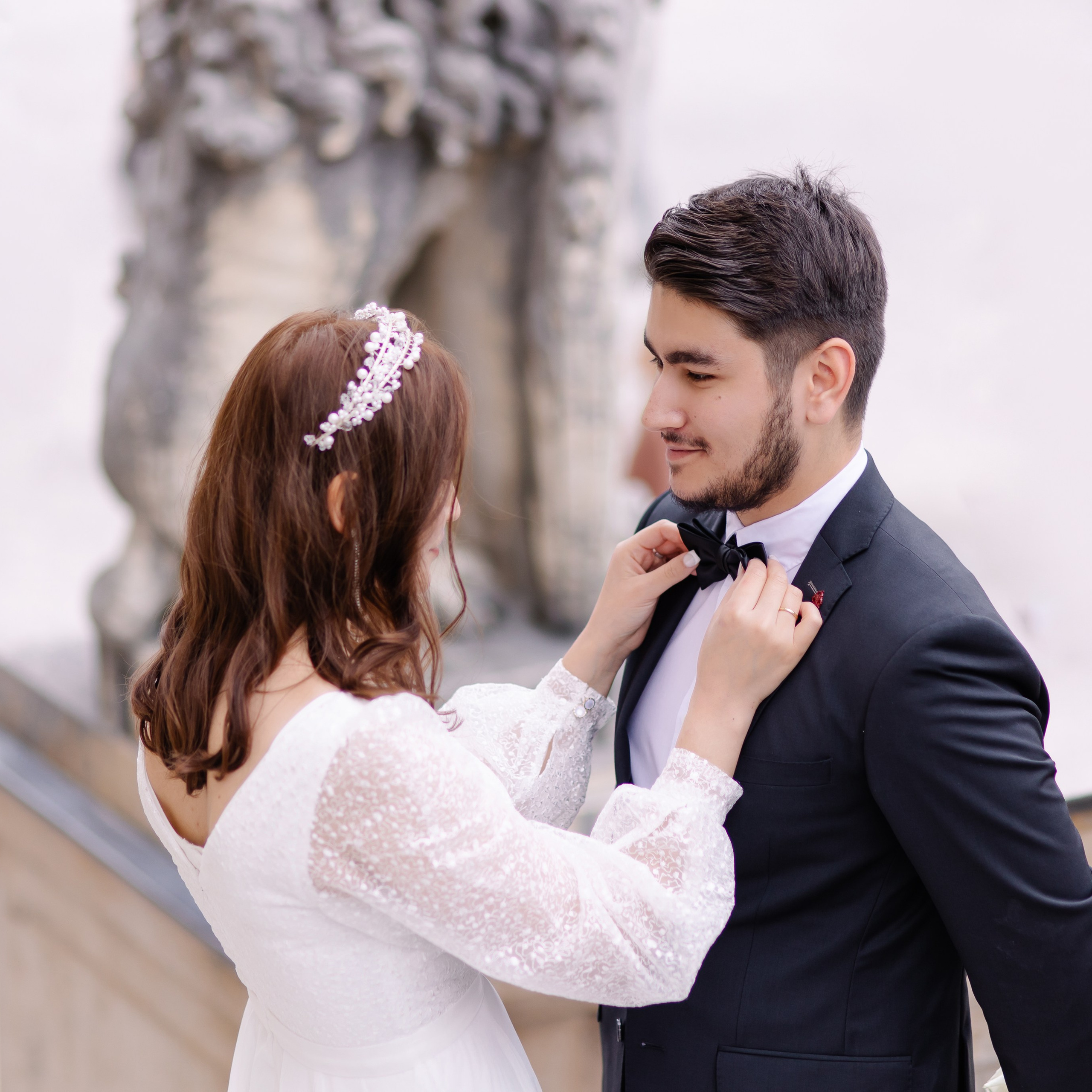 Hochzeitsfotohooting in Nymphenburg. Fotografin in München Dasha Antipina