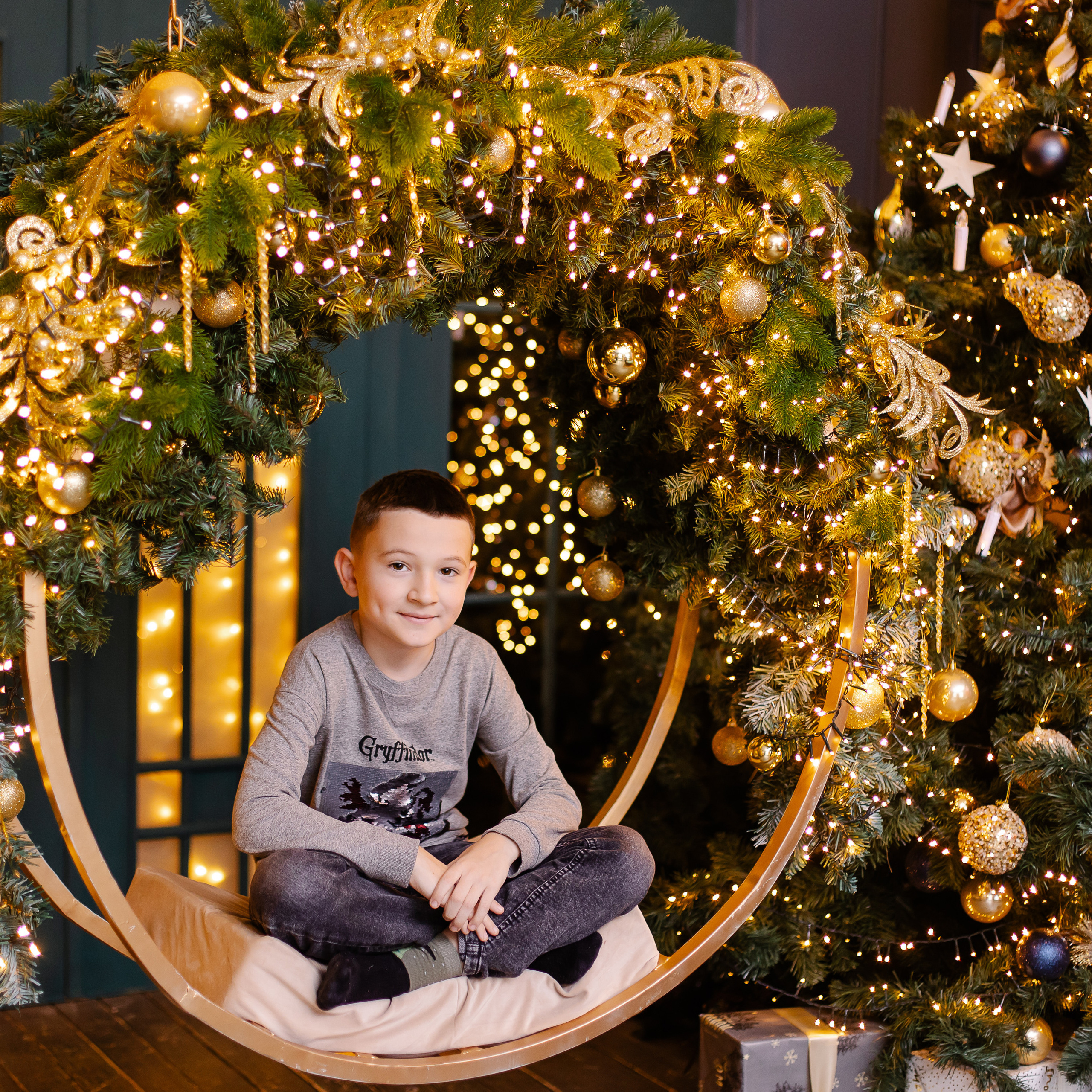 Mini-Weihnachtssfotosession. Fotografin in München Dasha Antipina