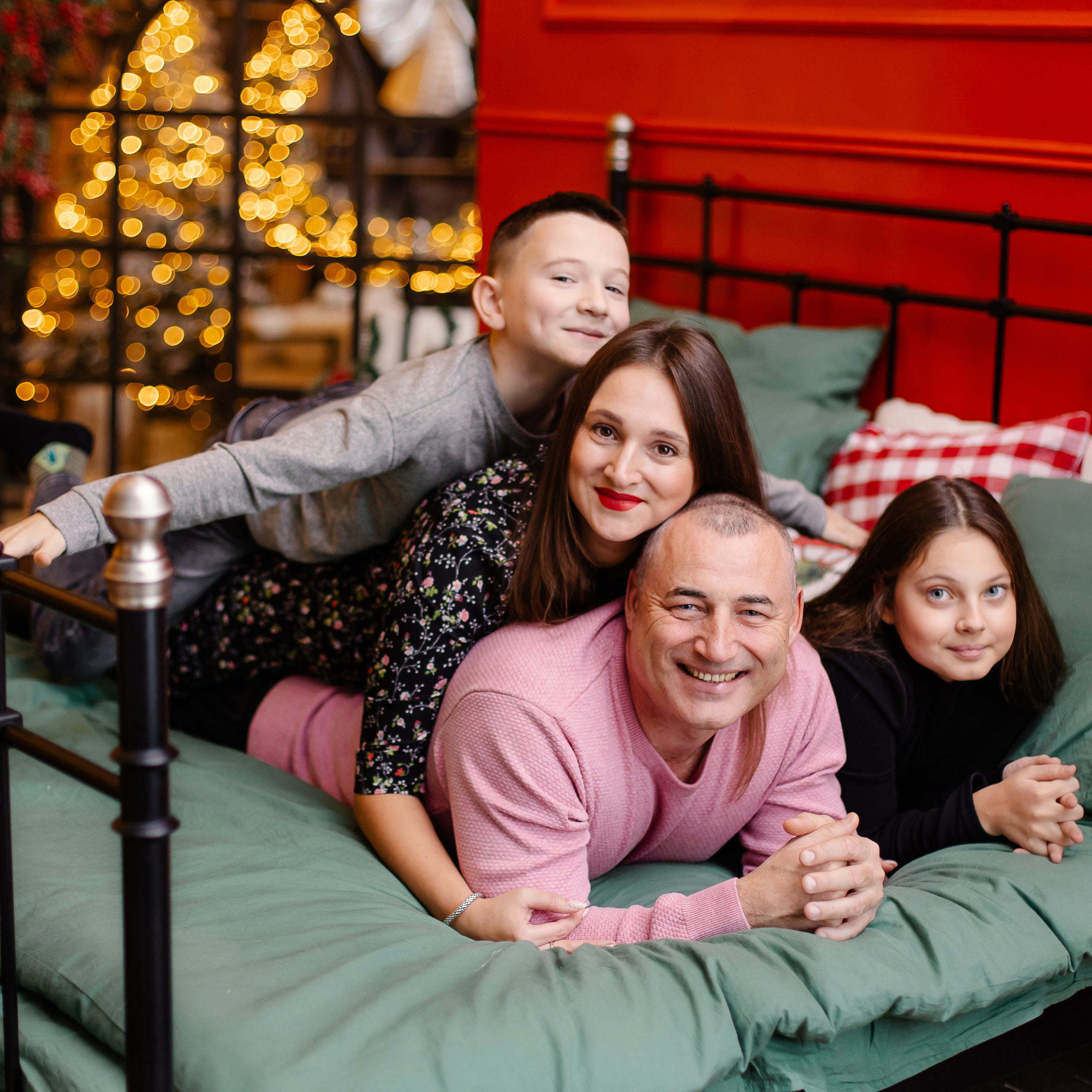 Mini-Weihnachtssfotosession. Fotografin in München Dasha Antipina