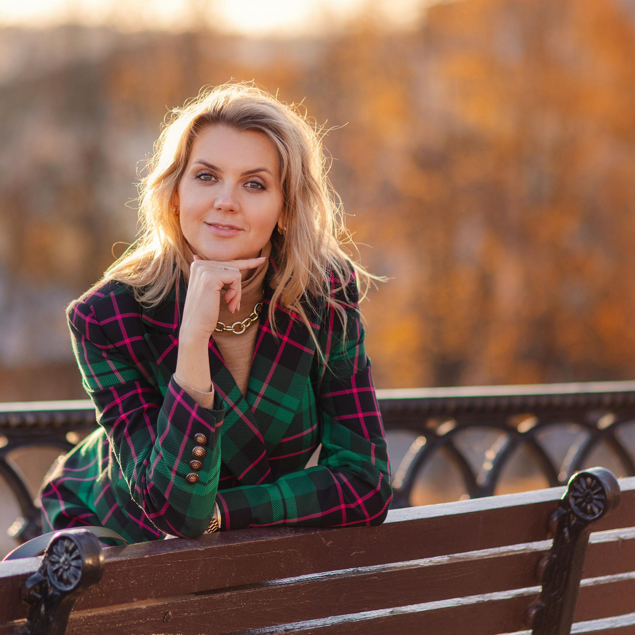 Осенний портрет. Семейный фотограф в Мюнхене Даша Антипина