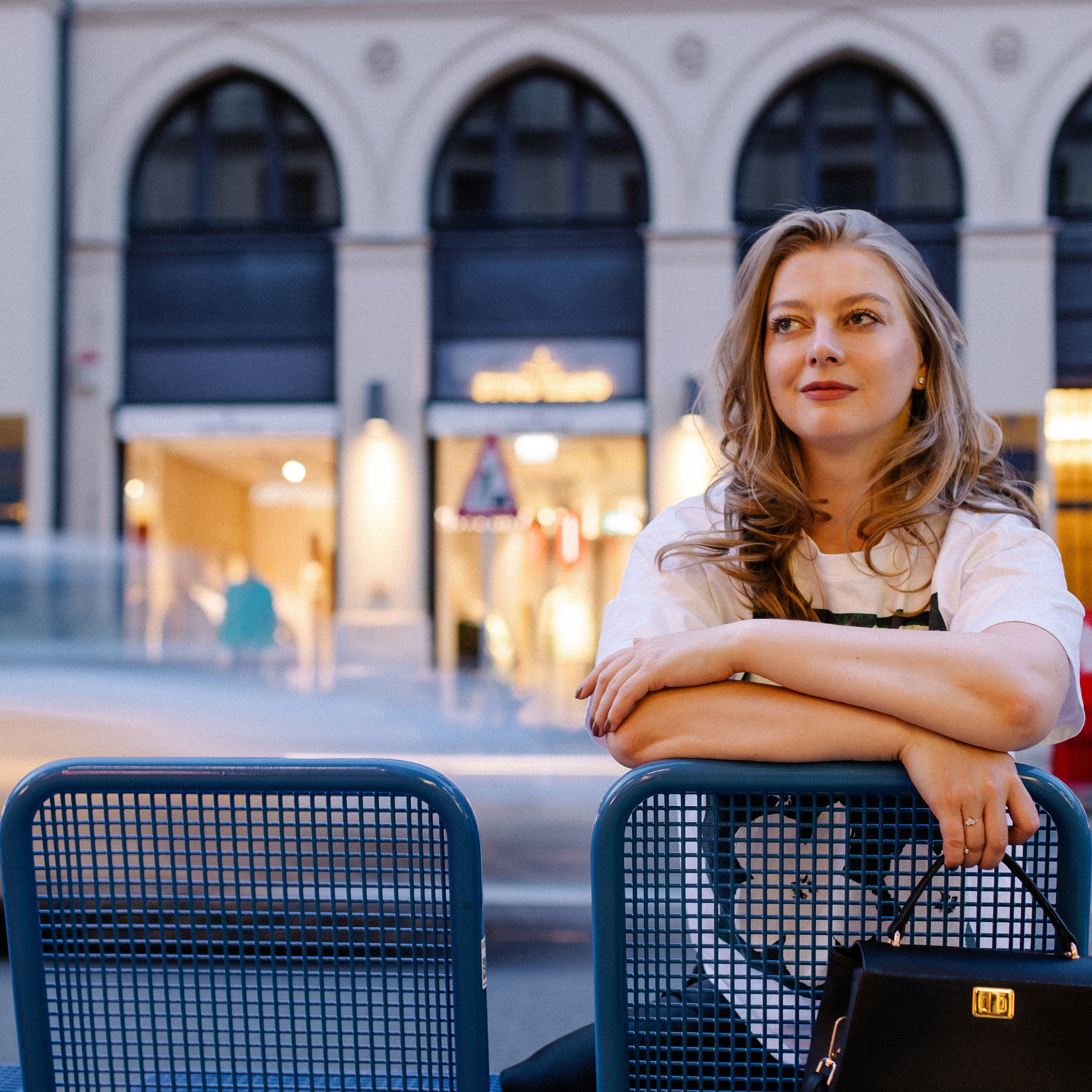 Portrait-Fotoshooting in München. Fotografin in München Dasha Antipina