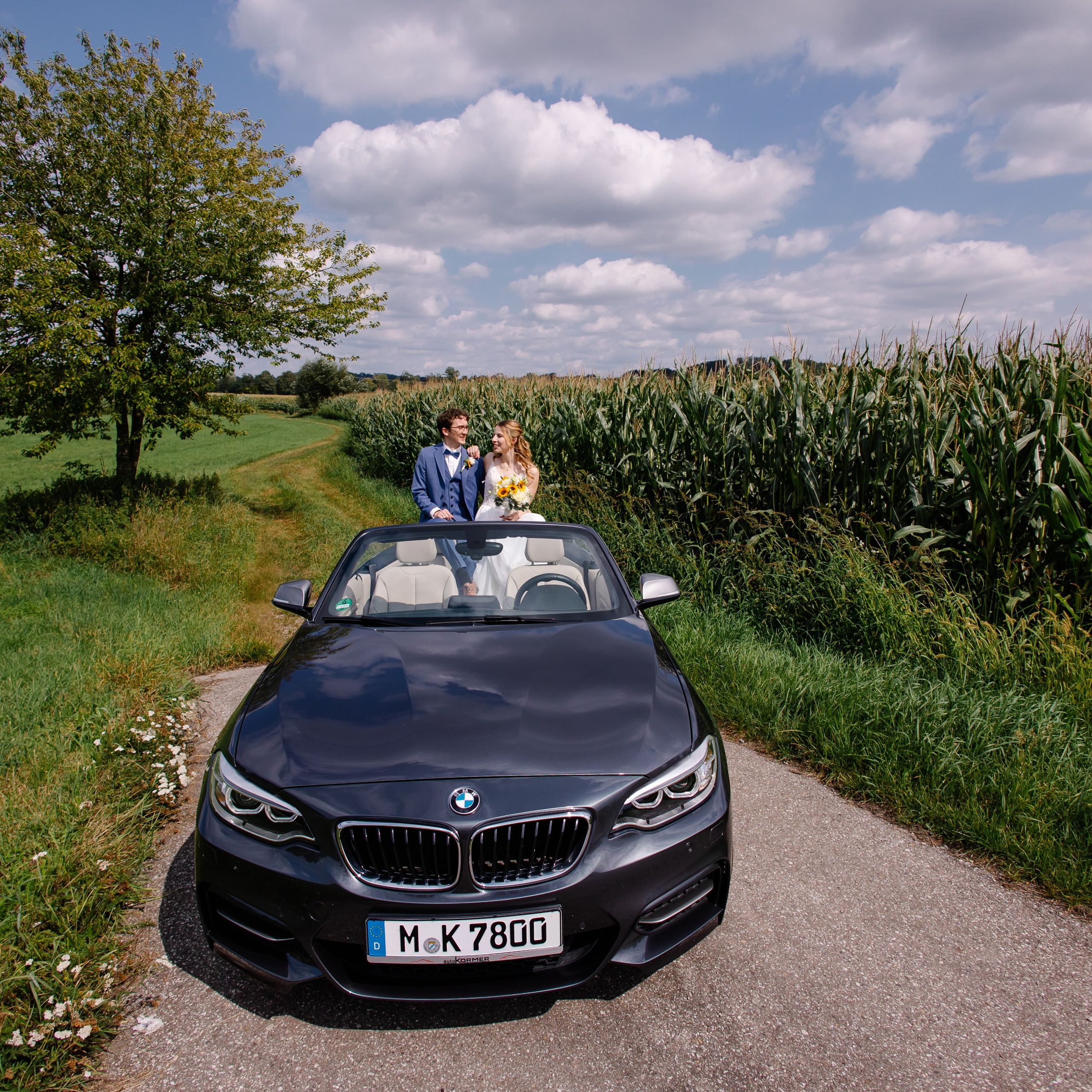 Hochzeitsfotograf München, Ismaning, Unterföhring – Kirchliche Trauung. Fotografin in München Dasha Antipina