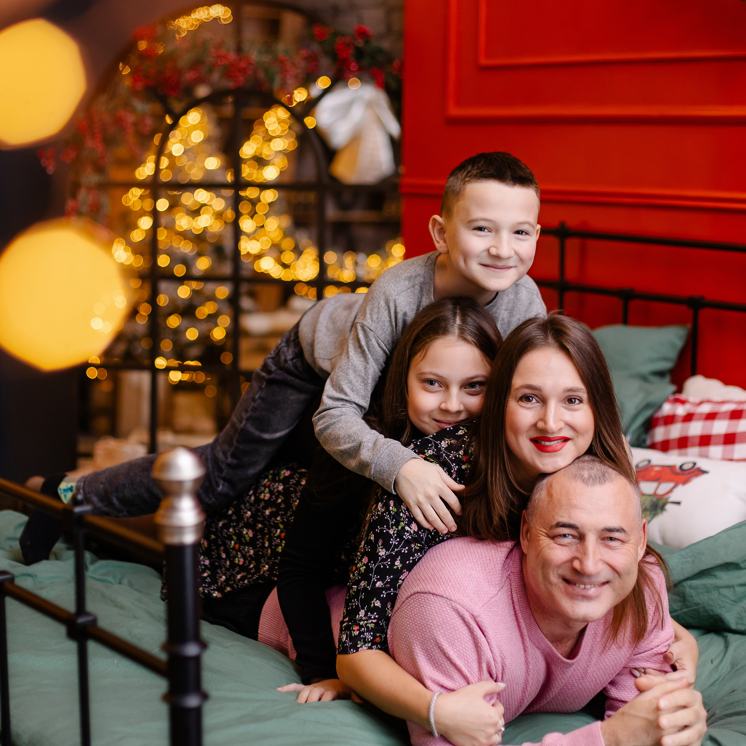 Mini-Weihnachtssfotosession. Fotografin in München Dasha Antipina