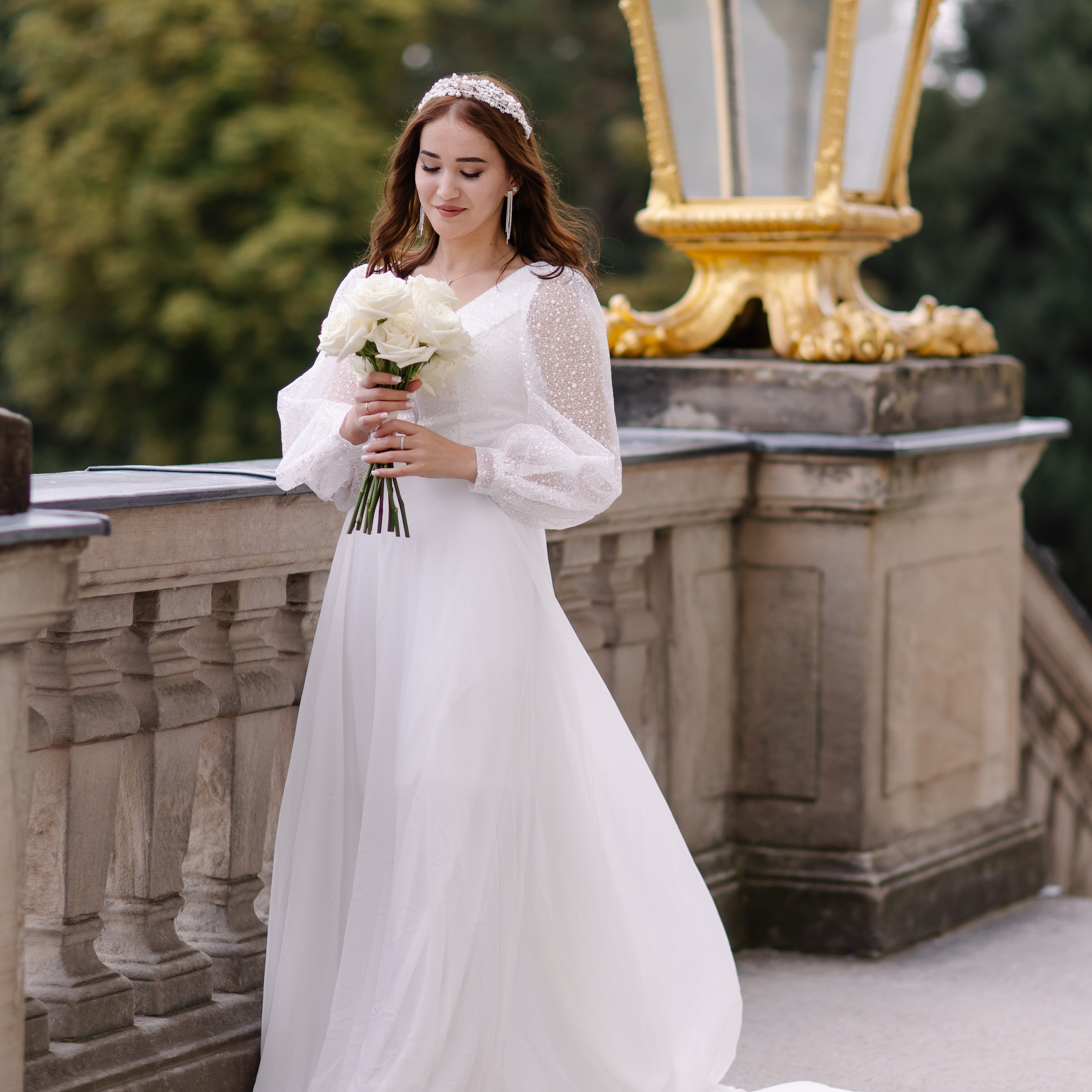Hochzeitsfotohooting in Nymphenburg. Fotografin in München Dasha Antipina