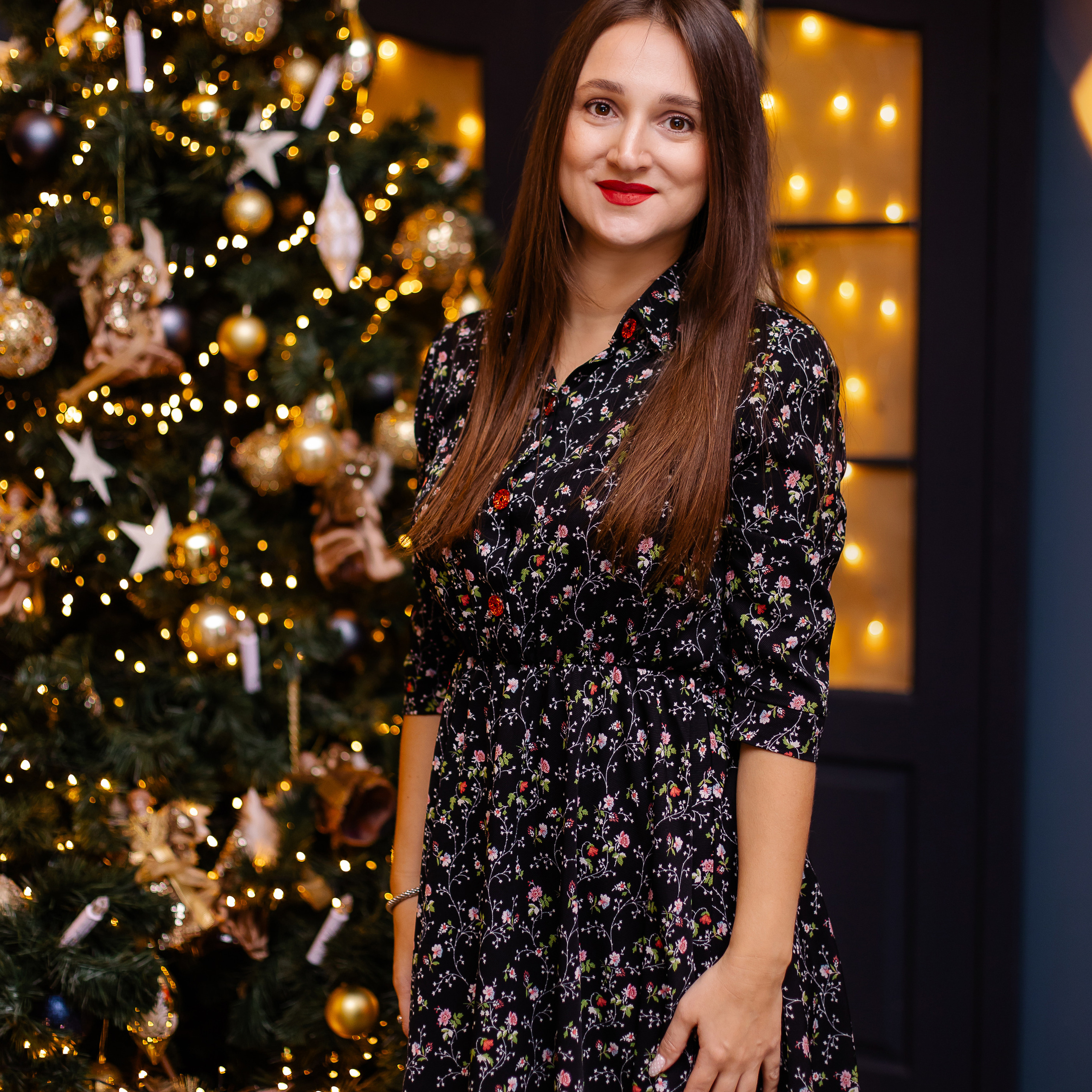 Mini-Weihnachtssfotosession. Fotografin in München Dasha Antipina