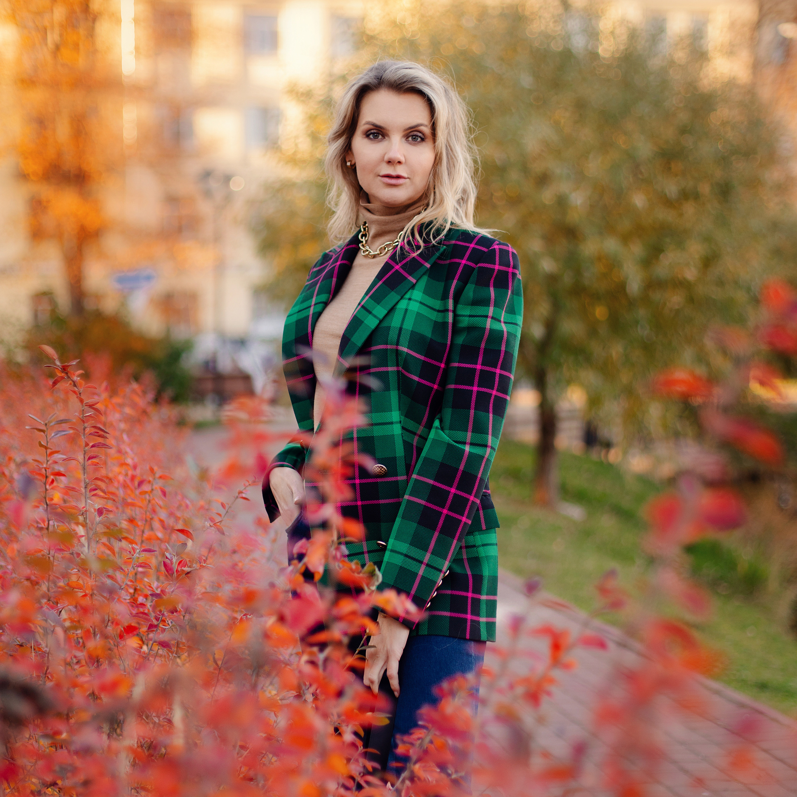 Осенний портрет. Семейный фотограф в Мюнхене Даша Антипина