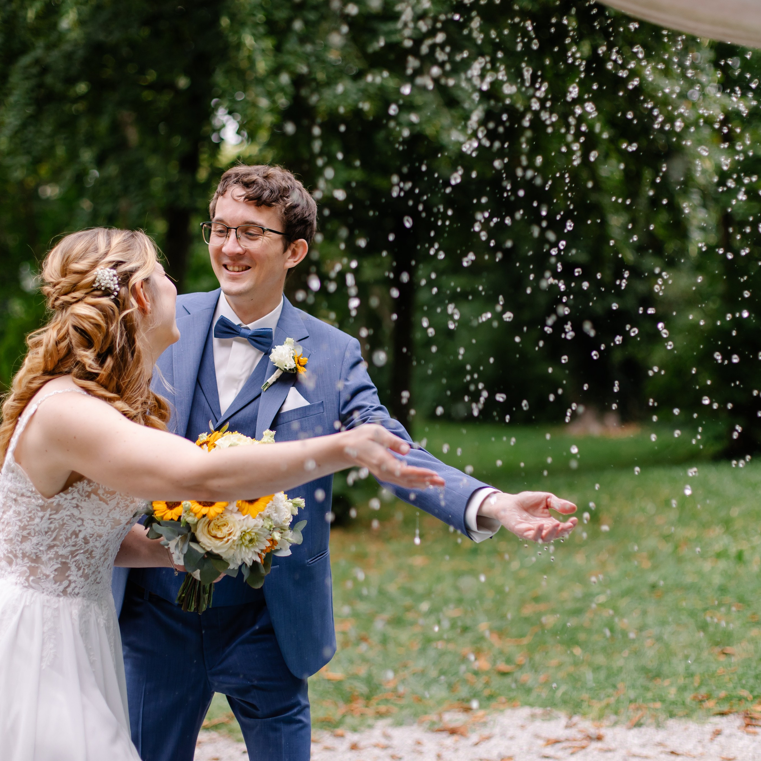 Hochzeitsfotograf München, Ismaning, Unterföhring – Kirchliche Trauung. Fotografin in München Dasha Antipina