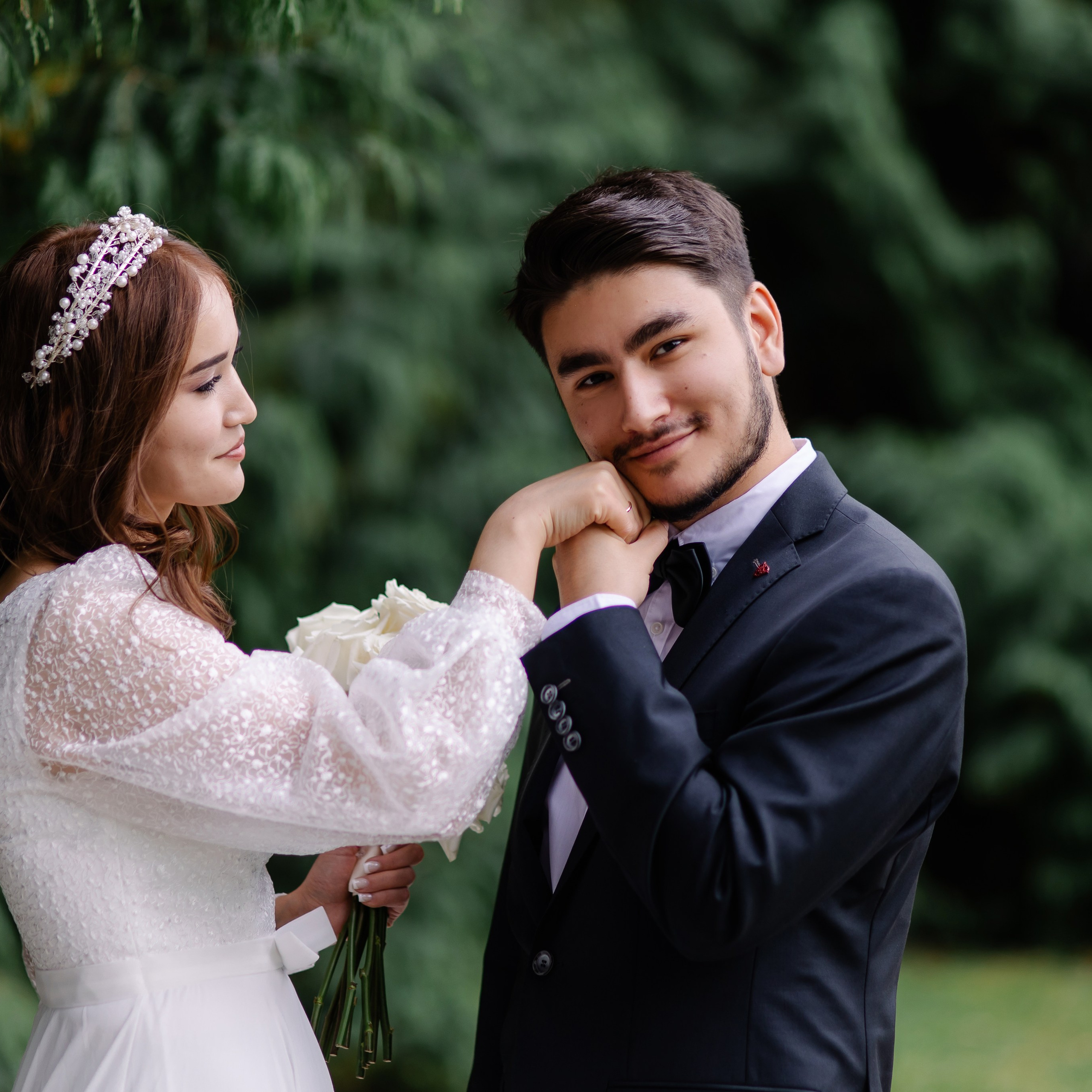 Hochzeitsfotohooting in Nymphenburg. Fotografin in München Dasha Antipina