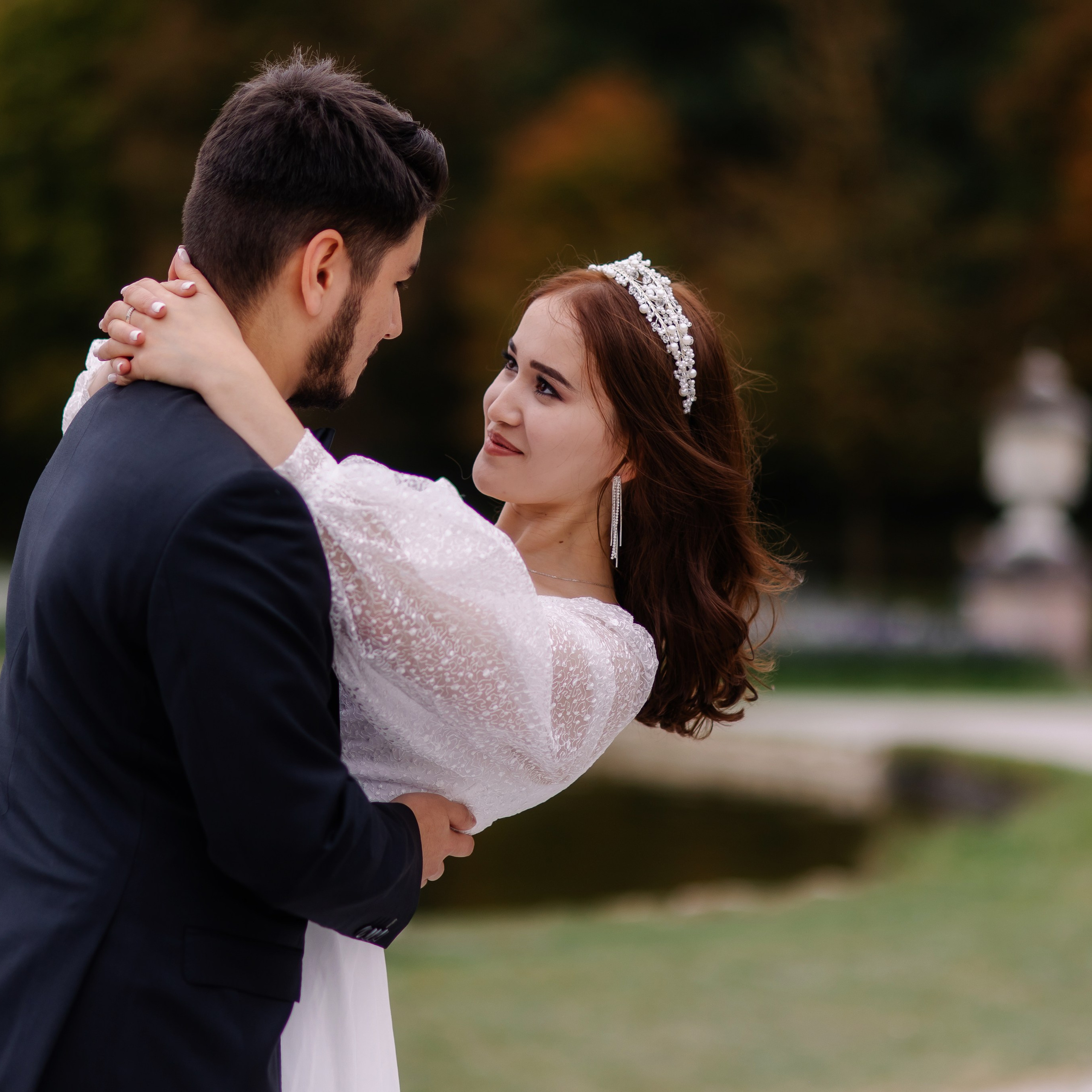 Hochzeitsfotohooting in Nymphenburg. Fotografin in München Dasha Antipina