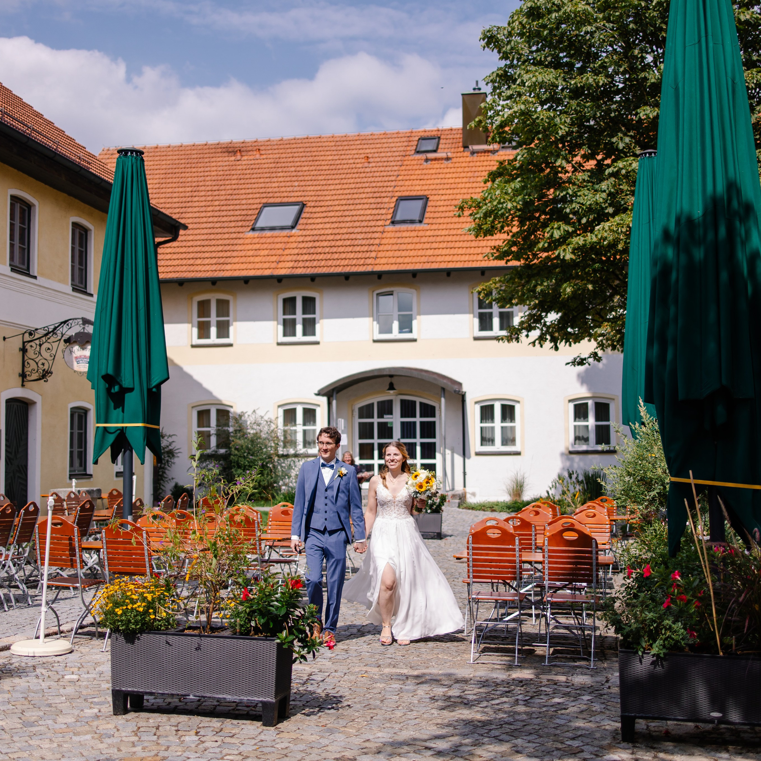 Hochzeitsfotograf München, Ismaning, Unterföhring – Kirchliche Trauung. Fotografin in München Dasha Antipina